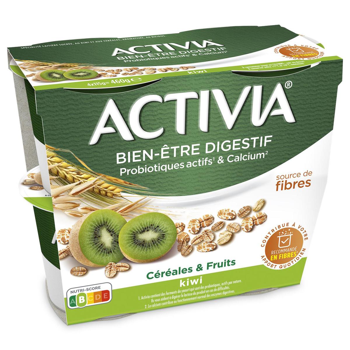 3033491920318 - Activia - Yaourt Cérales et Kiwi