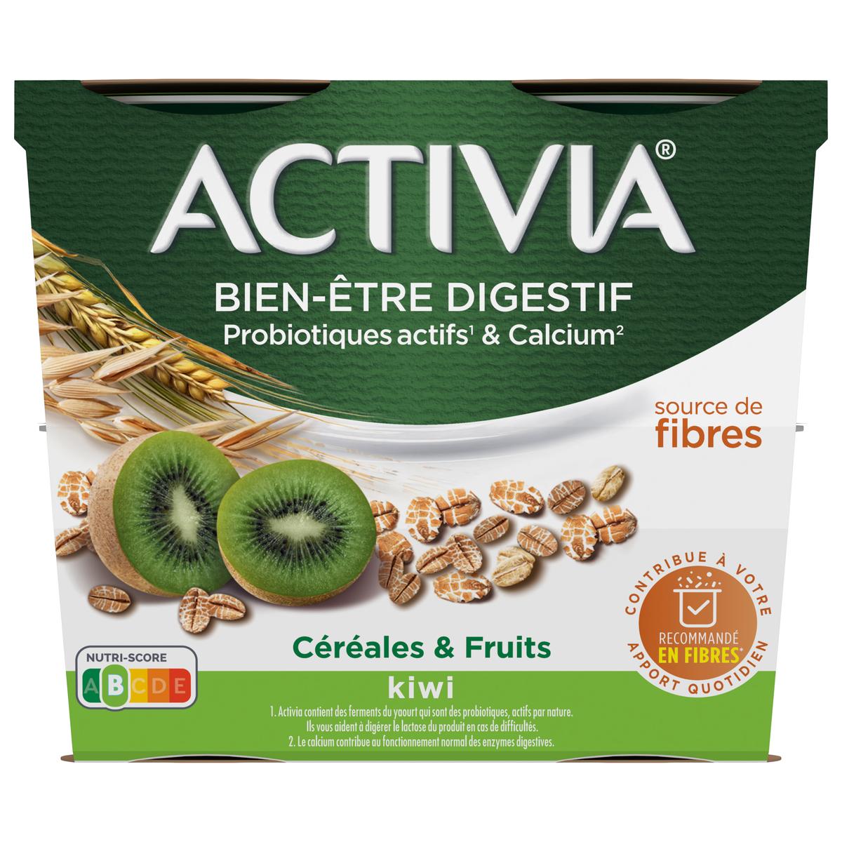 3033491920318 - Activia - Yaourt Cérales et Kiwi