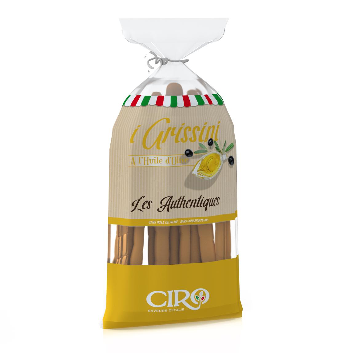 3760014291418 - Ciro - Grissini Authentique Huile Olive