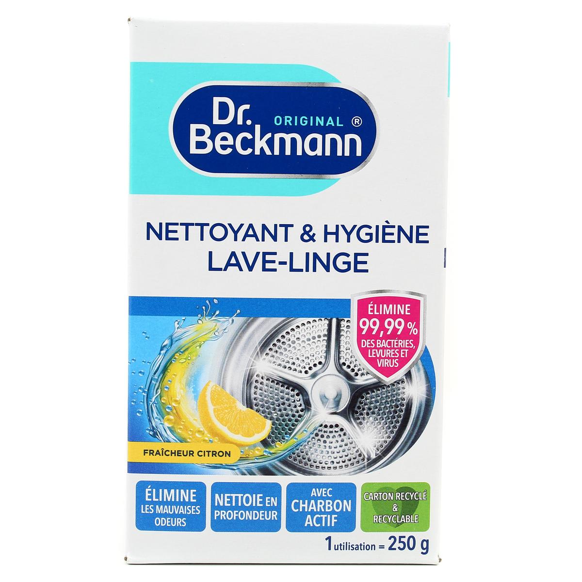 Dr. Beckmann Nettoyant hygiénique pour lave-linge (250g) acheter à prix  réduit