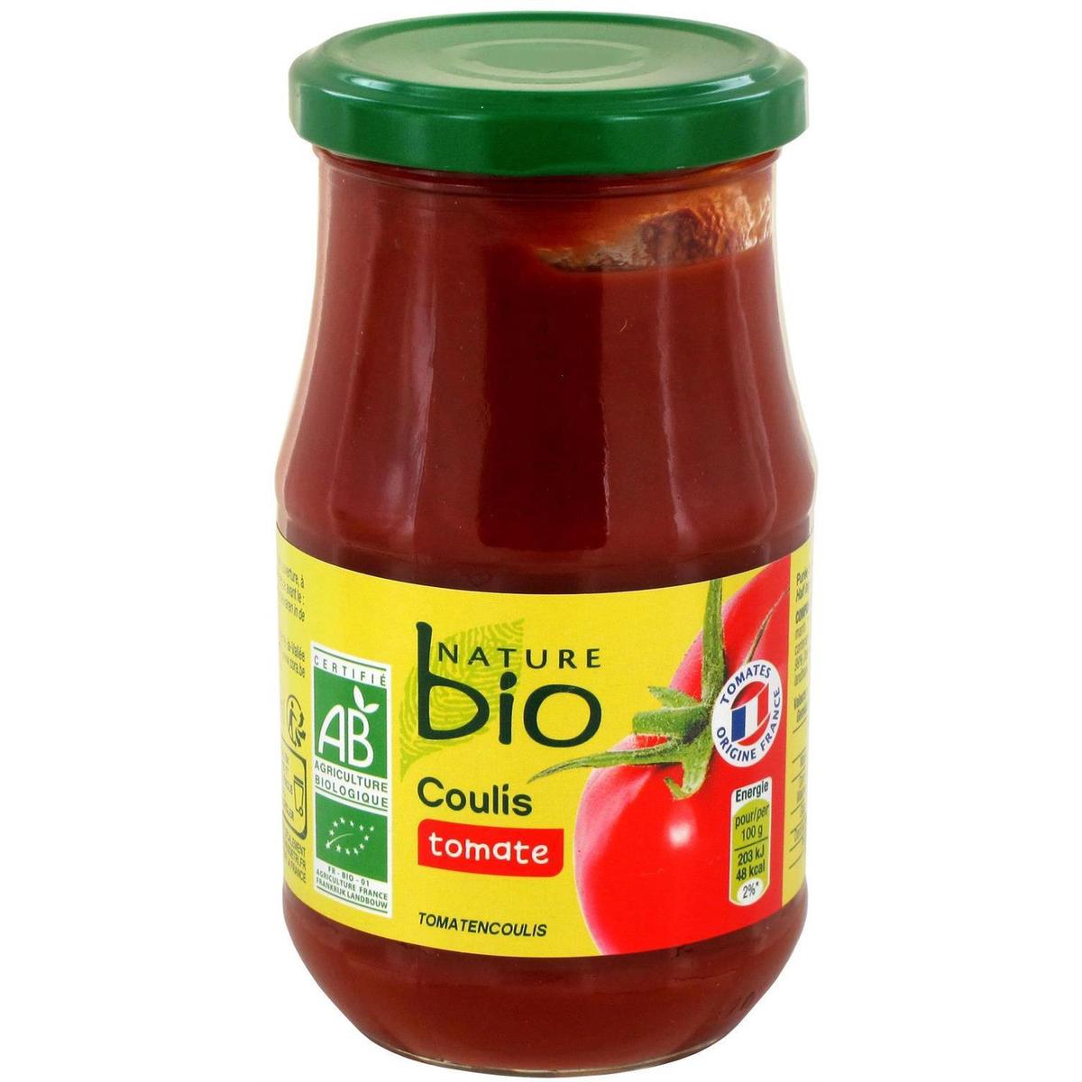 Conserve coulis tomate BIO