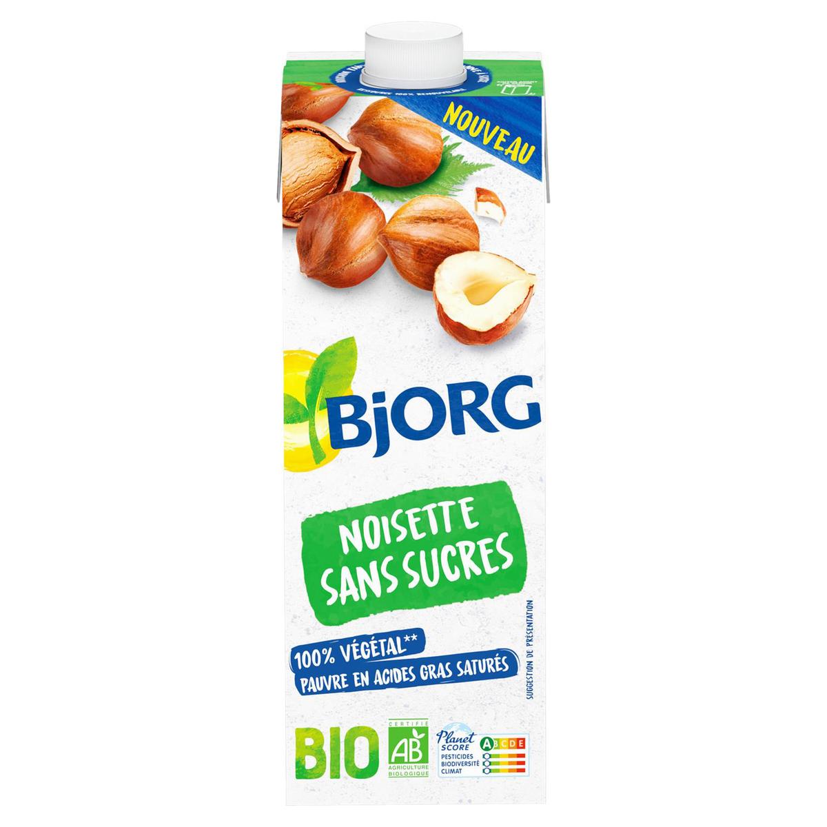 3229820804118 - Bjorg - Noisette Sans Sucre Boisson Végétale Bio