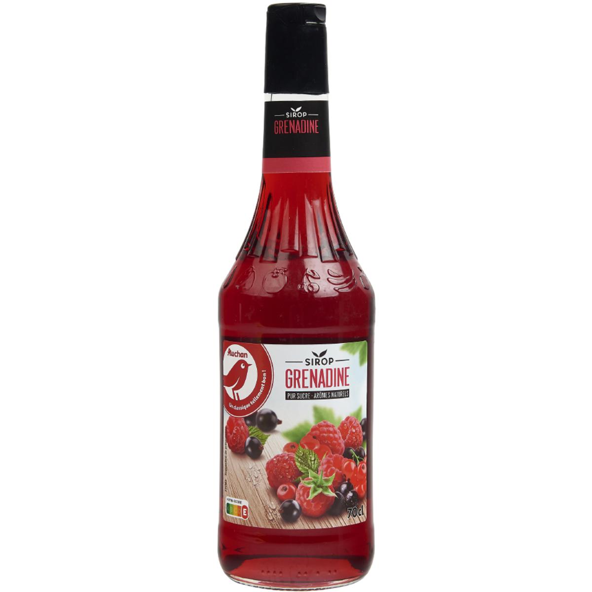 3596710454518 - Auchan - Sirop de grenadine 