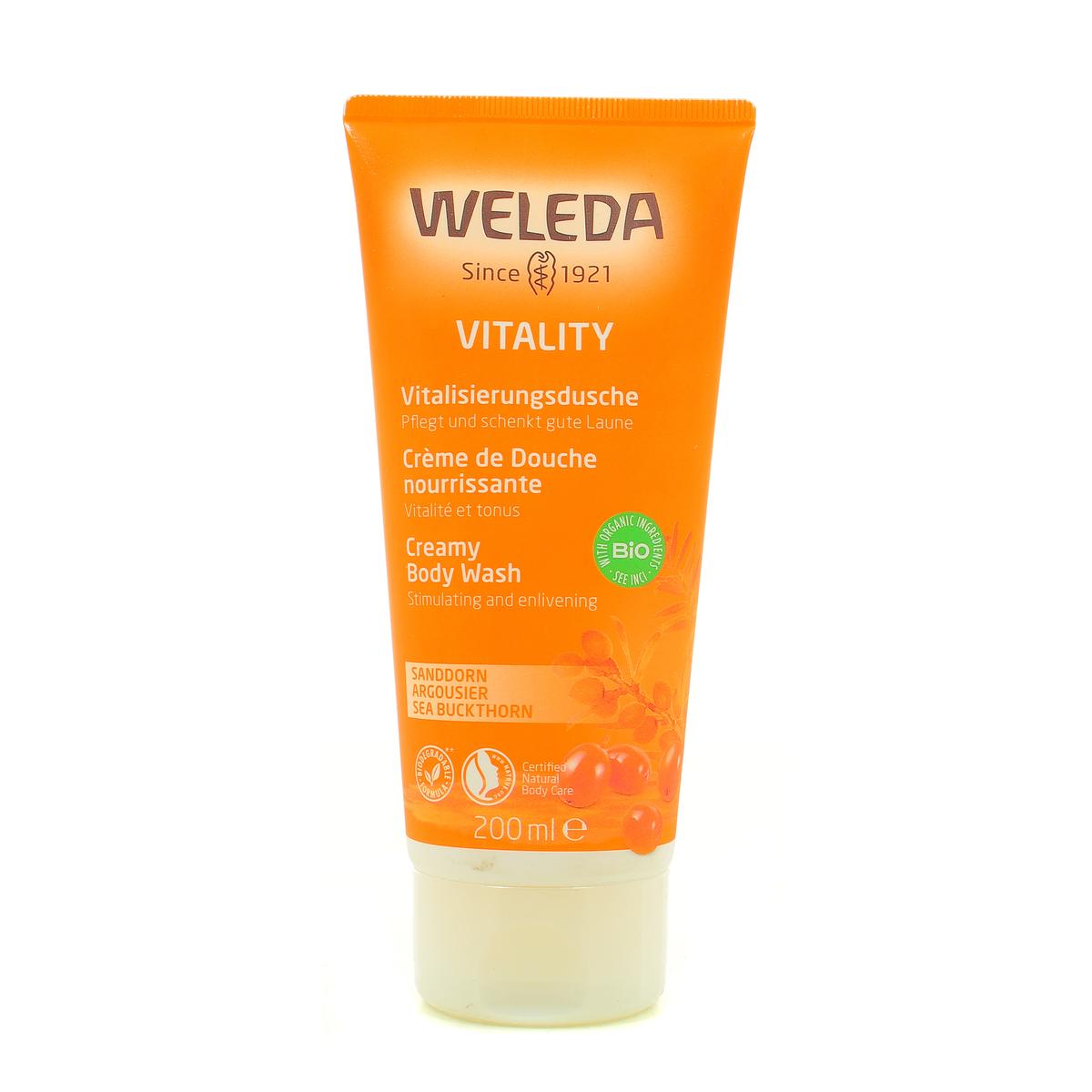 7611916124518 - Weleda - Crème de douche à l'argousier Cosmétique naturelle
