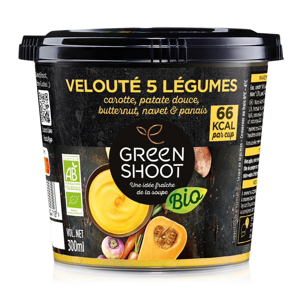 3760132084718 - Greenshoot - Soupe Velouté 5 Légumes Bio