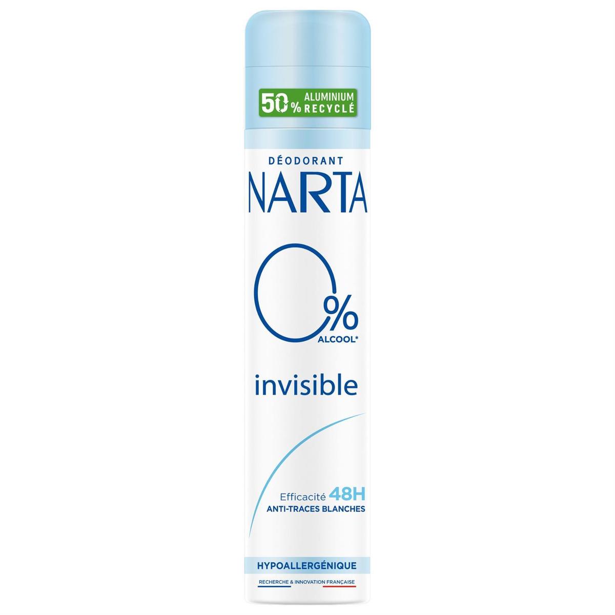 3600551146218 - Narta - Déodorant Invisible Anti-Traces Blanches
