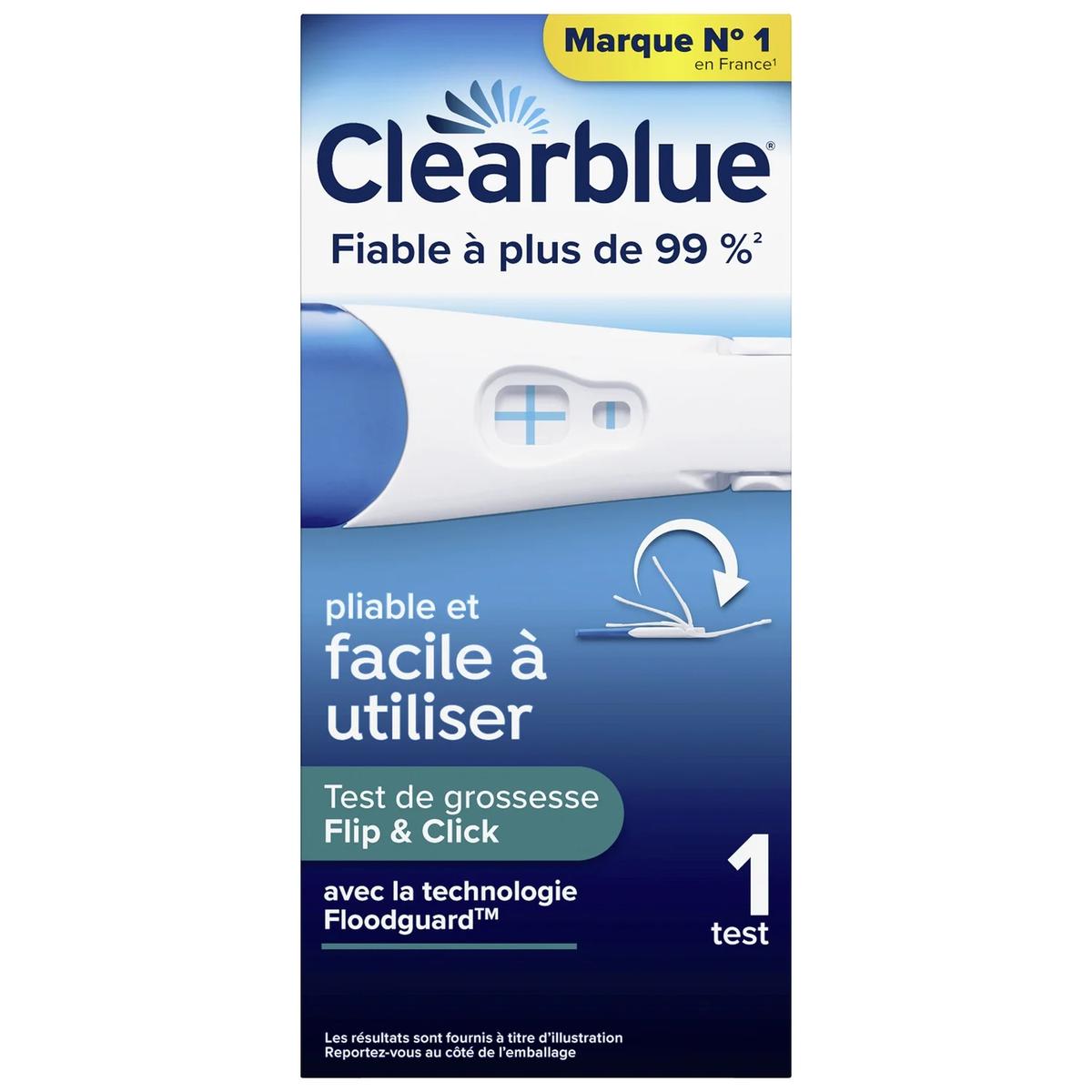 8700216746618 - Clearblue - Test de grossesse Flip & Click