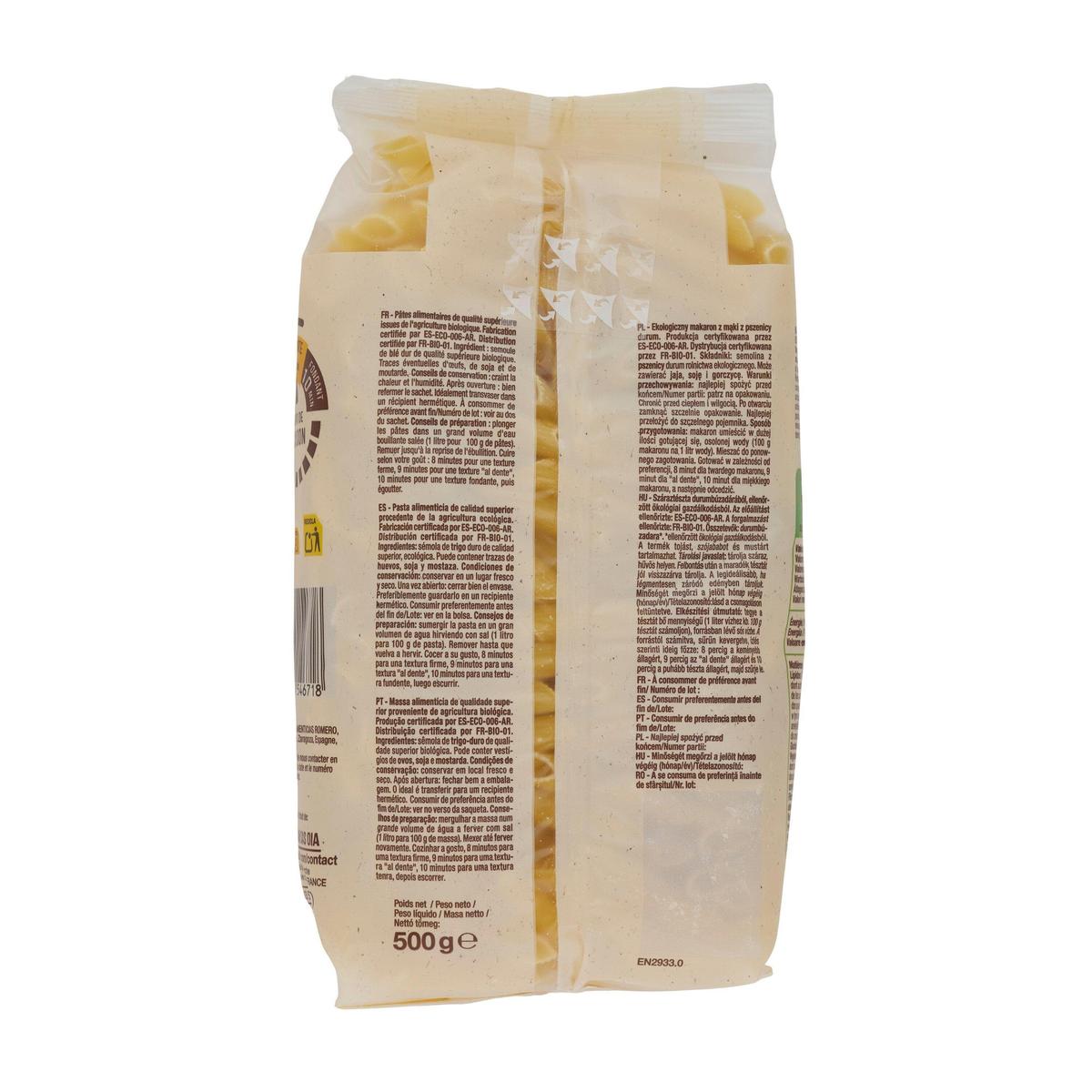3596710546718 - Auchan BIO - Pâtes Penne rigate bio