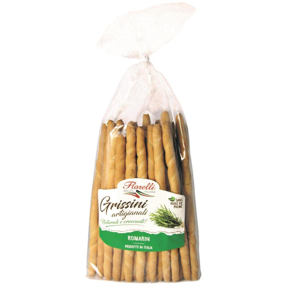3760077537218 - Florelli - Gressins au Romarin - Artisanal