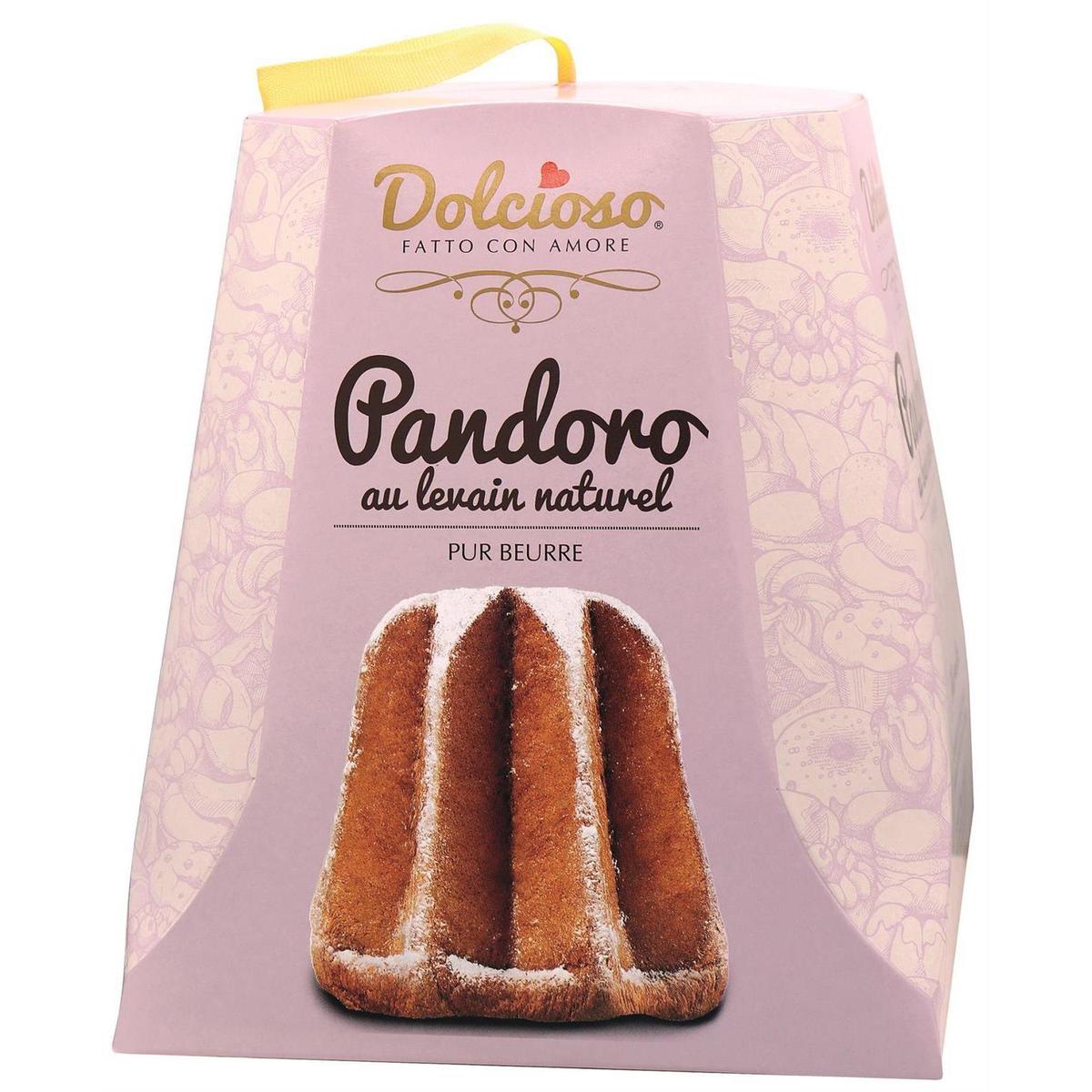 3760077538918 - Dolcioso - Pandoro Pur Beurre au levain naturel