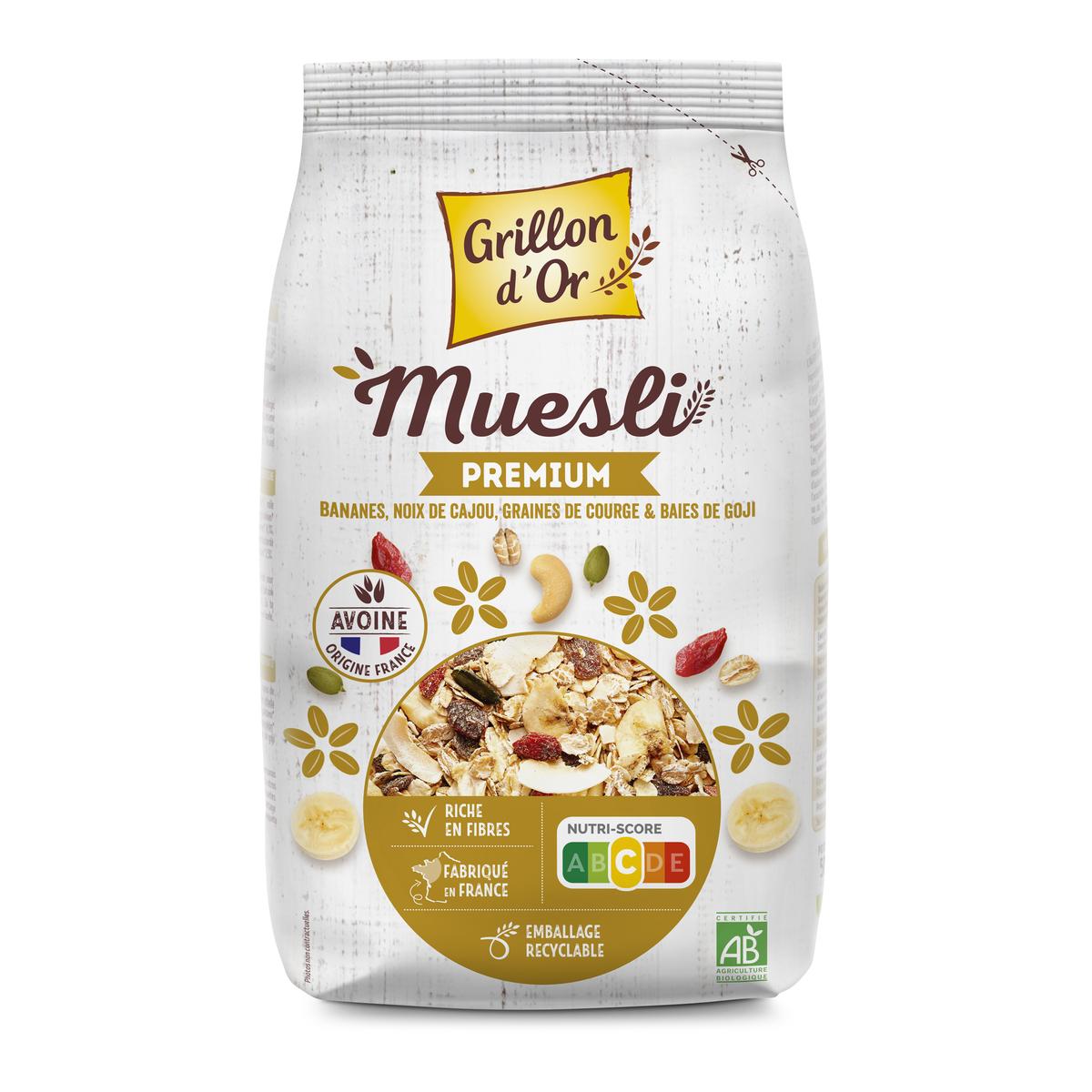 3421557920219 - Grillon Or - Muesli premium bio