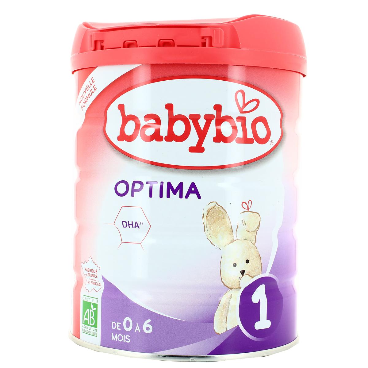Acheter Babybio Optima 1 Premium Au Lait De Vache Francais 800g