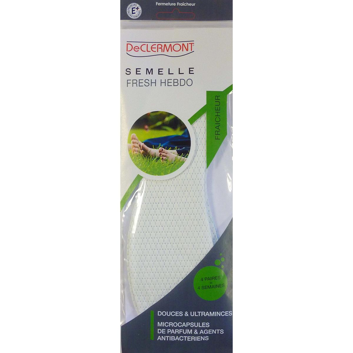3428070400419 - De Clermont - Semelles fresh hebdo