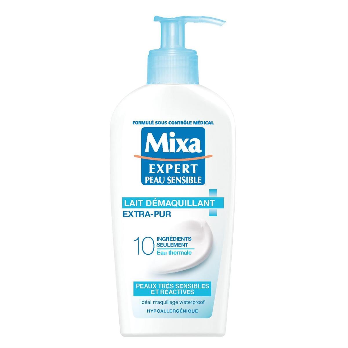 3600550100419 - Mixa - Lait Démaquillant Apaisant peaux sensibles et réactives