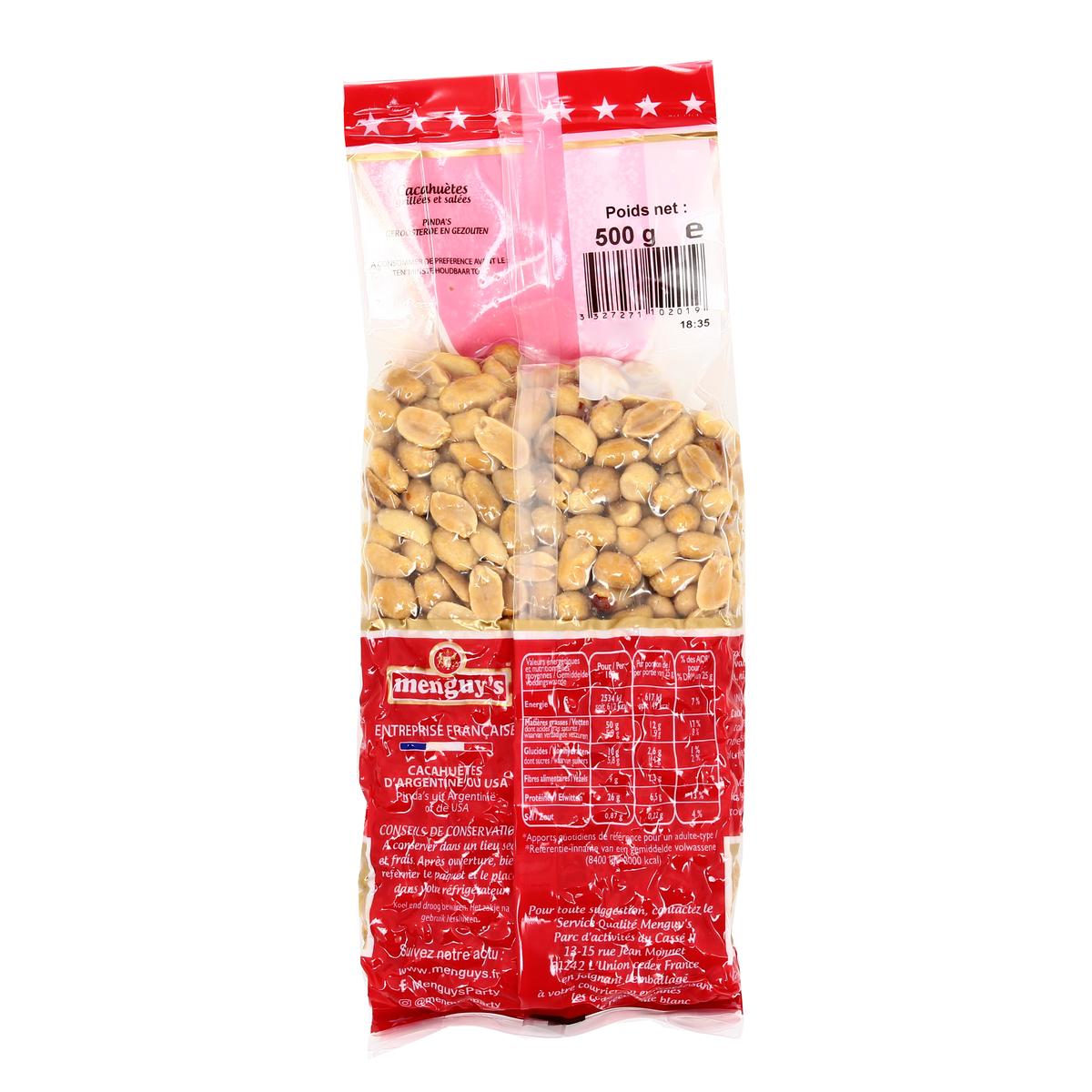 3327271102019 - Menguy's - Cacahuètes grillées et salées