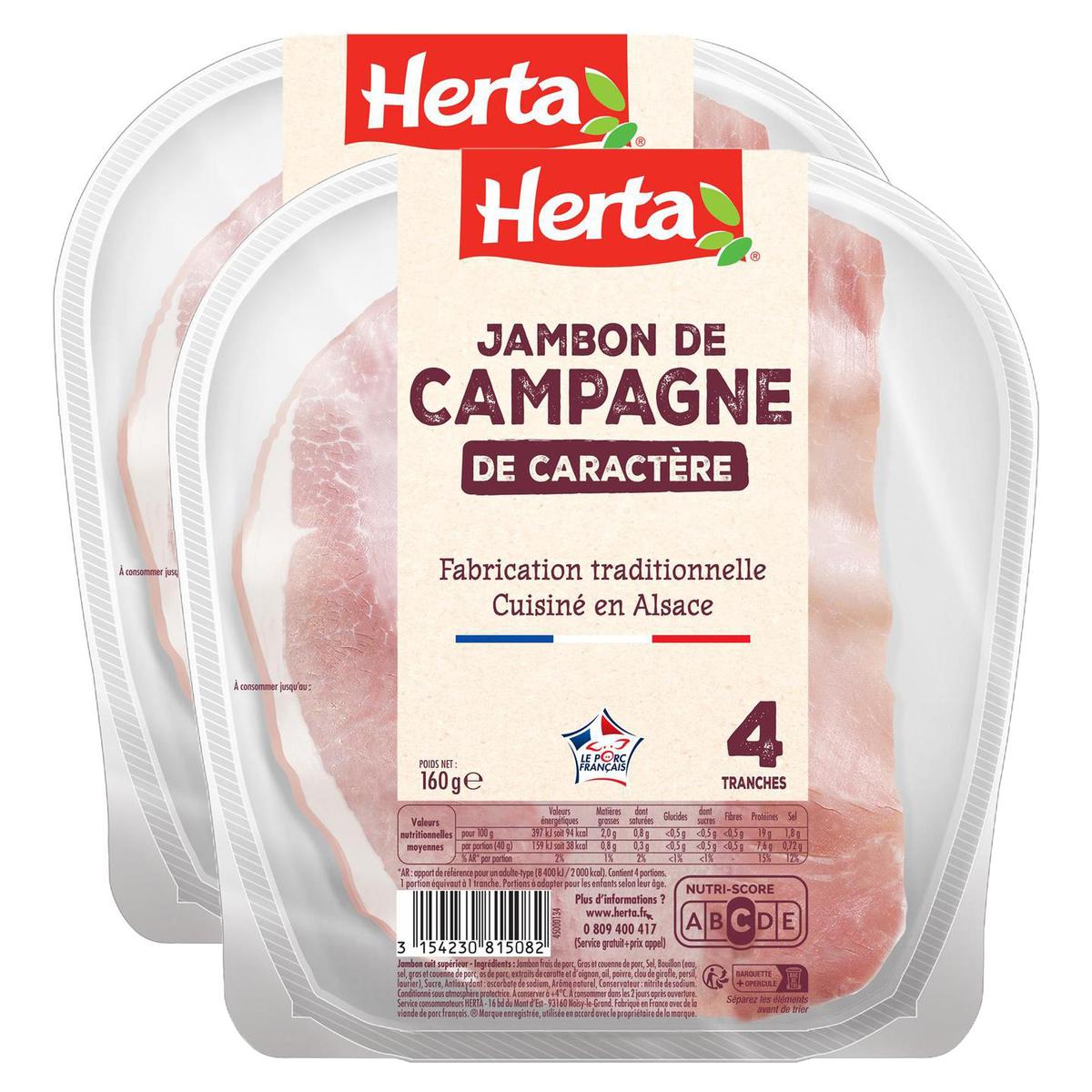 2050000392719 - Herta - Jambon de Campagne