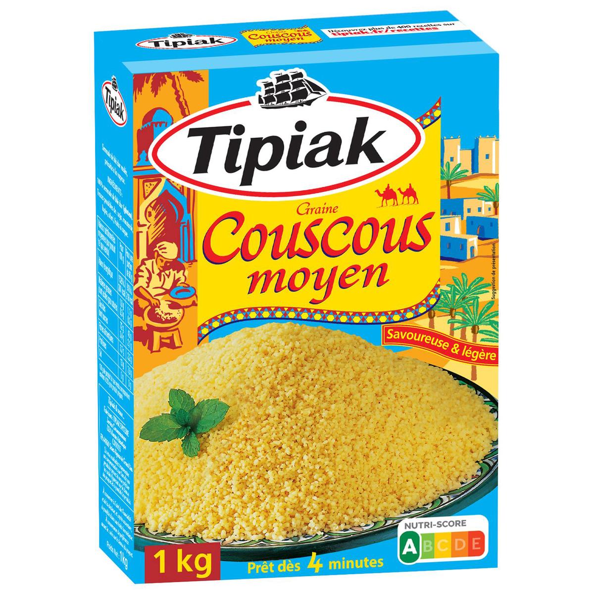 3165440002919 - Tipiak - Graines de Couscous Moyen