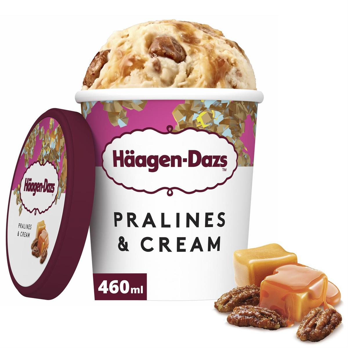 3415581153019 - Häagen-Dazs - Crème glacée Vanille Pralines & Cream