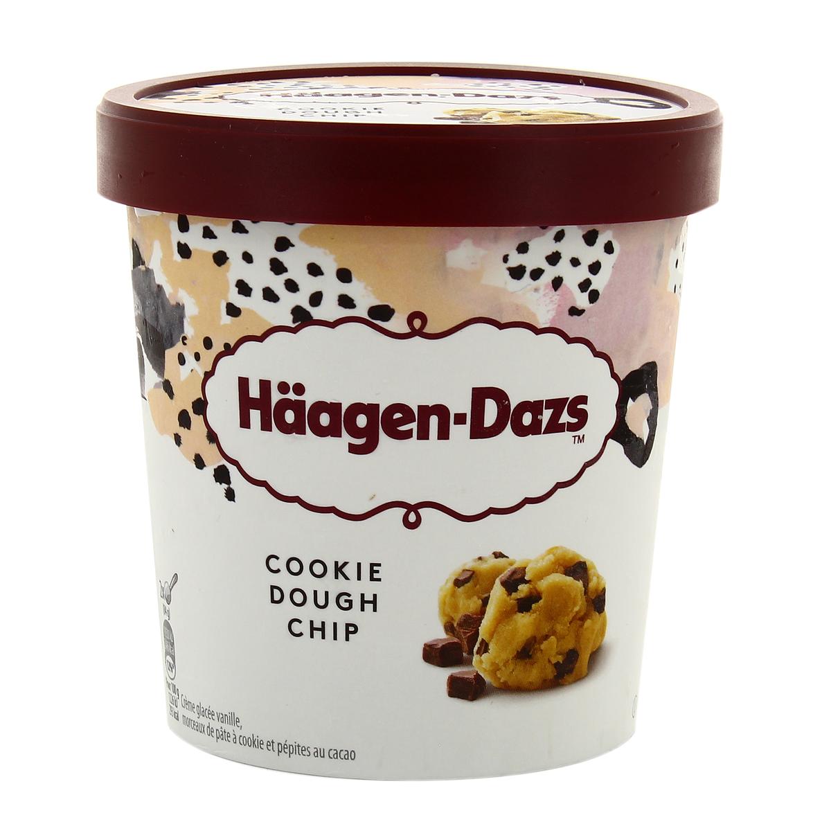 Acheter Häagen-Dazs Crème glacée Cookie Dough Chip 460ml, Pot de 394g