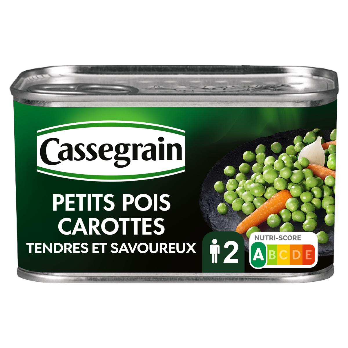 3083681095319 - Cassegrain - Petits pois carottes tendres et fondants