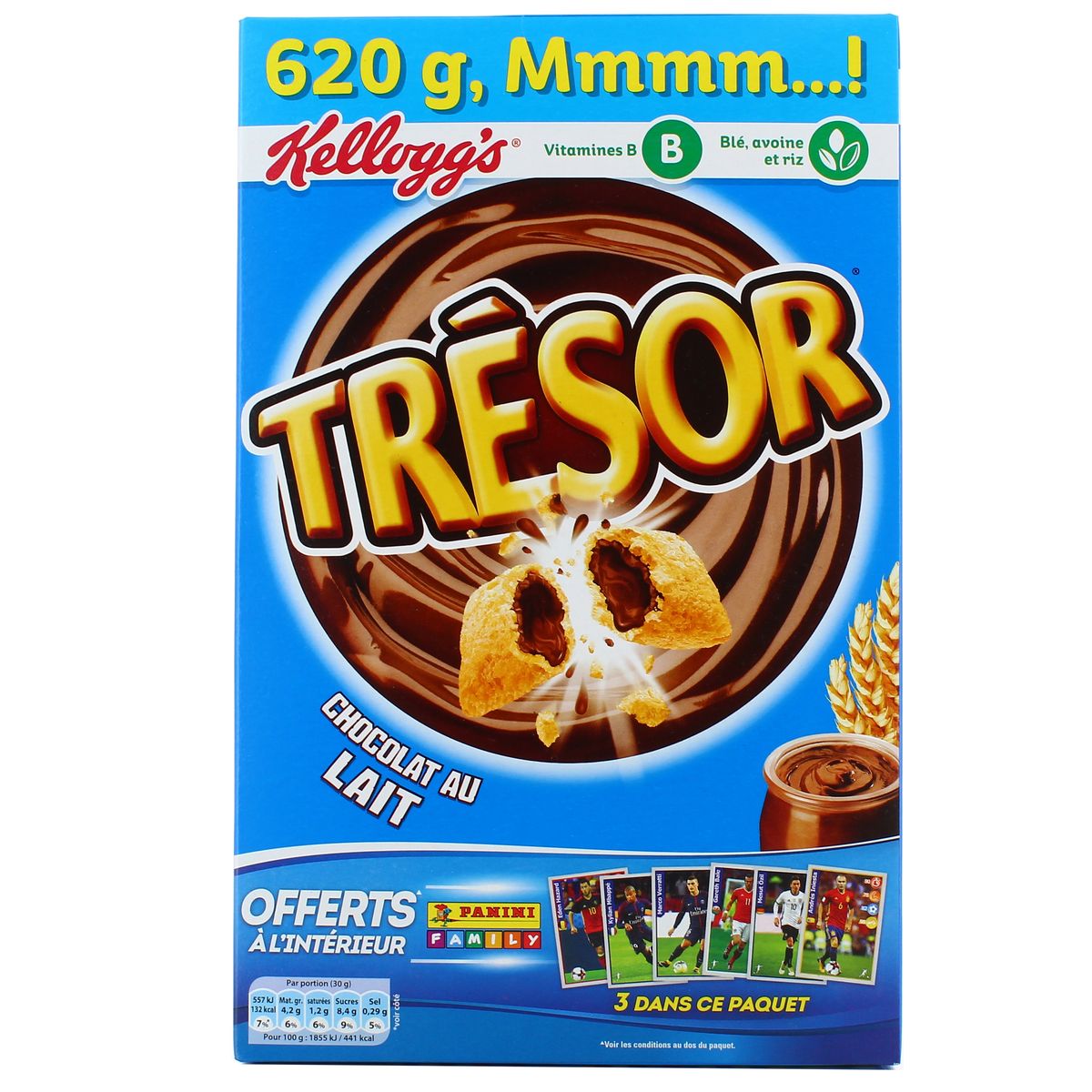 Livraison A Domicile Kellogg S Tresor Chocolat Au Lait 6g