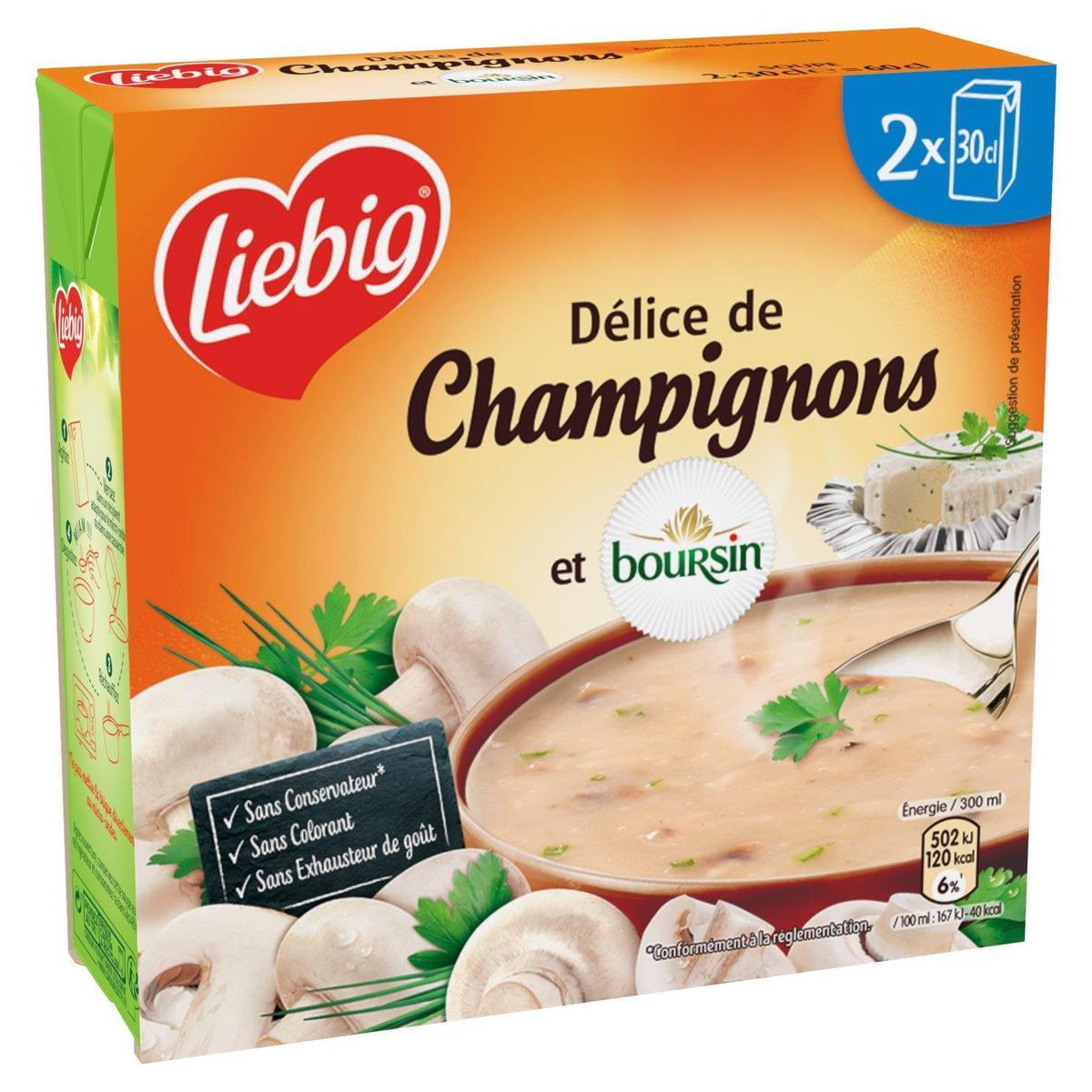 LIEBIG DÉLISOUP crème champignon 1L
