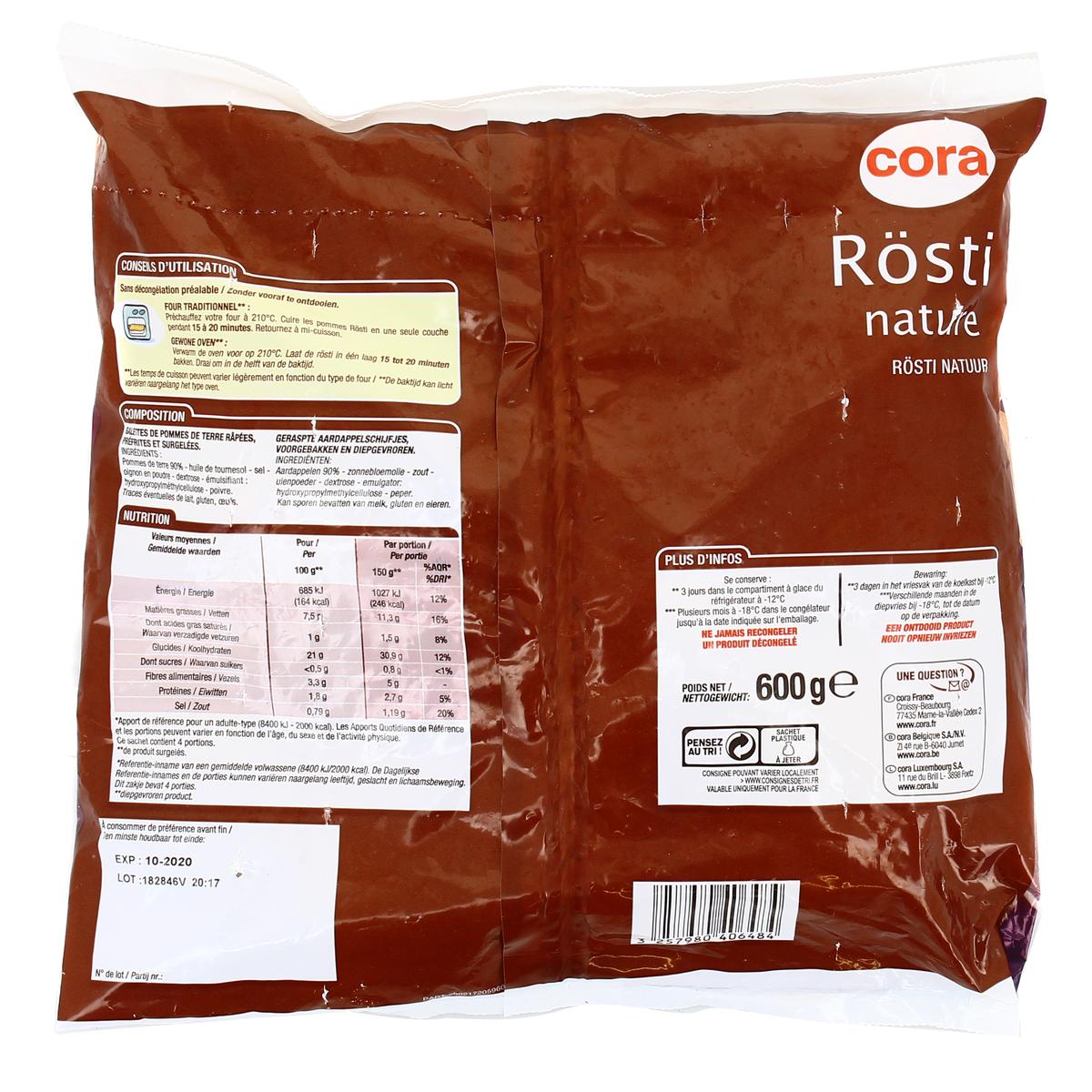 2050000269219 - Cora - Rösti nature