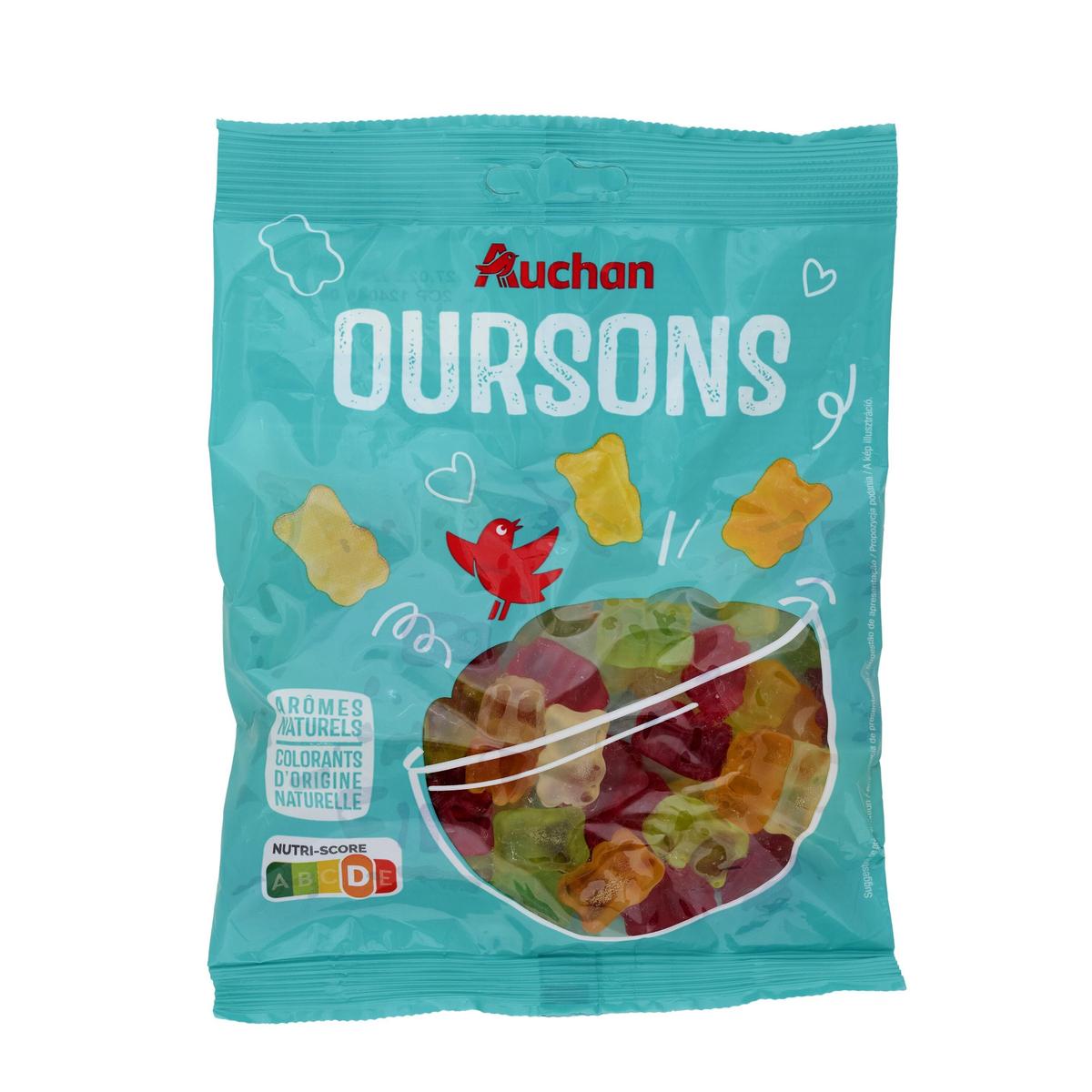 3596710539819 - Auchan - Bonbons oursons gélifiés