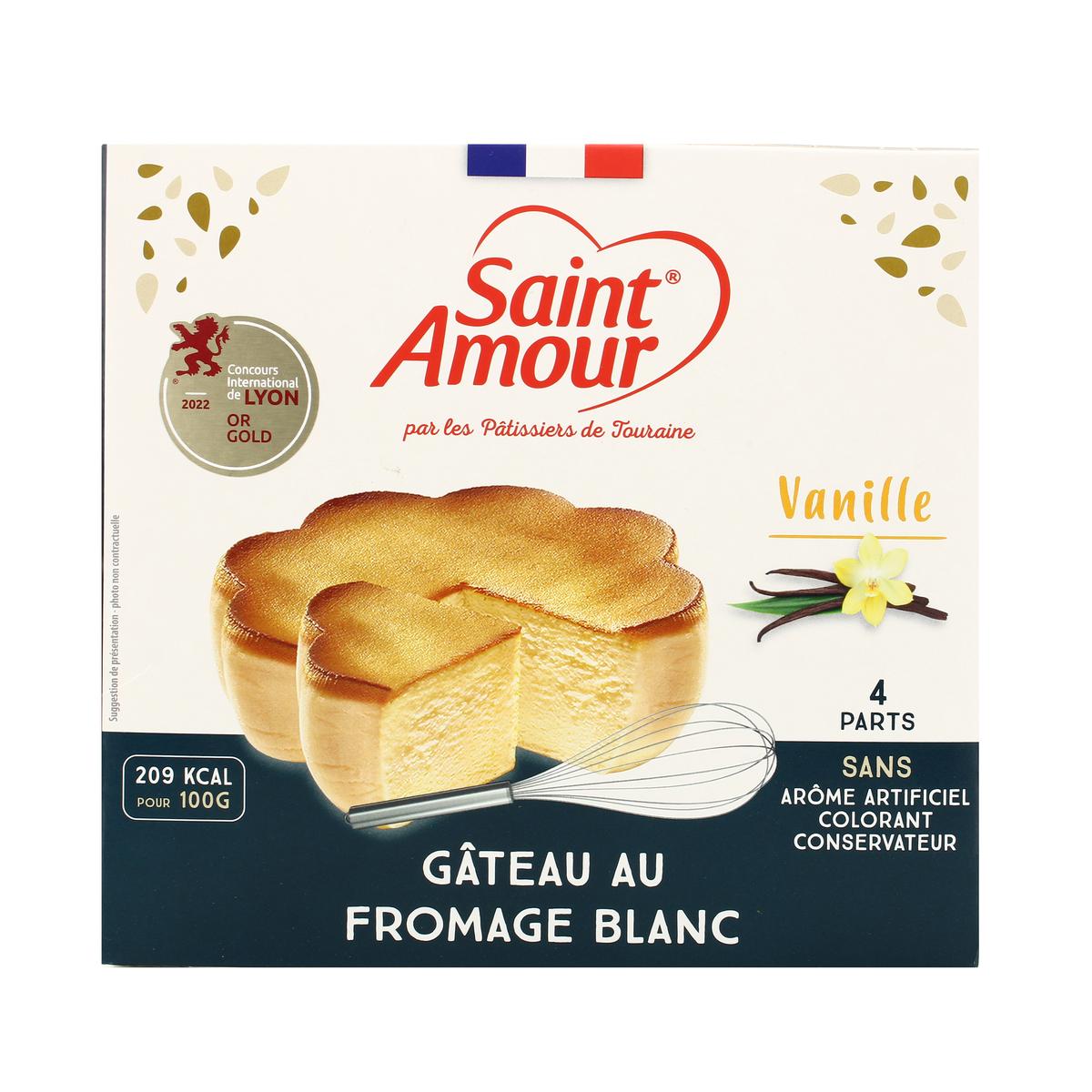 3370390000520 - Saint Amour - Gâteau au Fromage Blanc Vanille