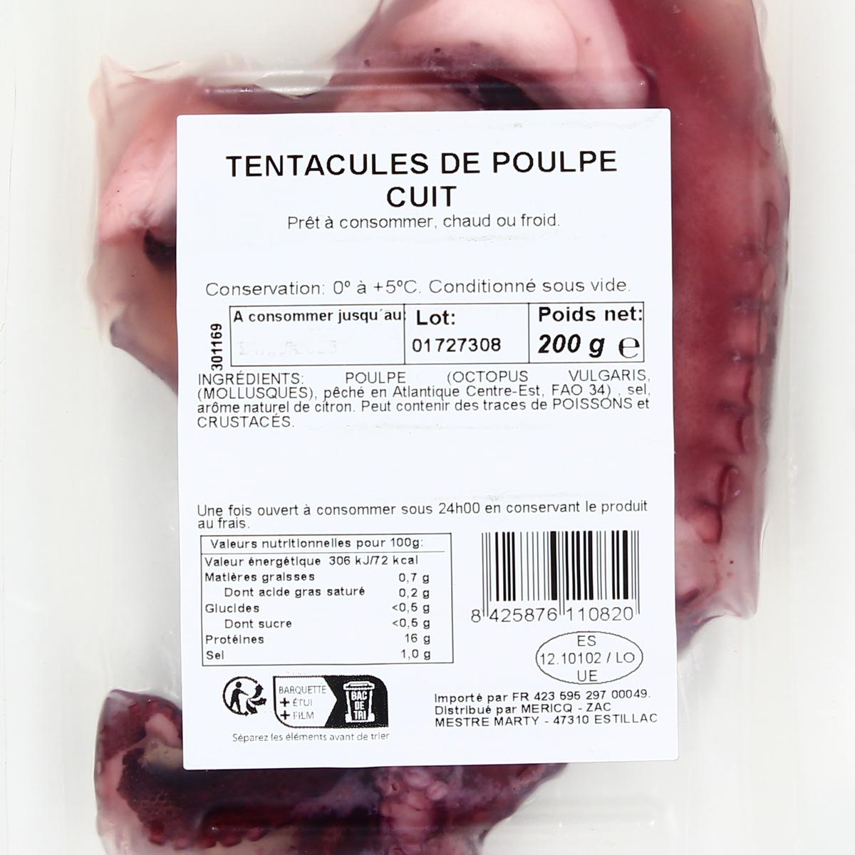 8425876110820 - Mericq - Tentacules de Poulpe cuit