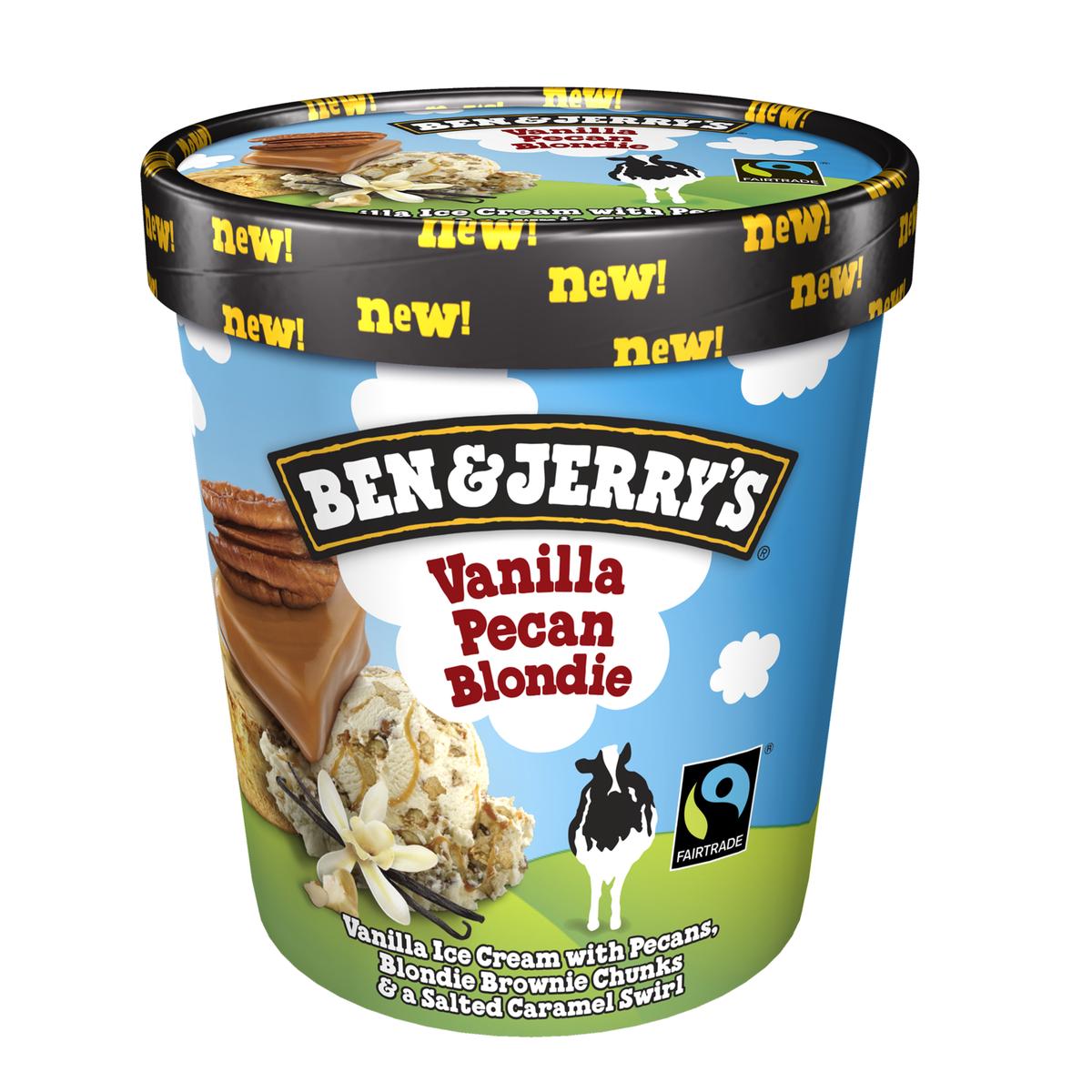 8712100871320 - Ben&Jerry's - Pot crème glacée vanille pécan blondie 500 ml