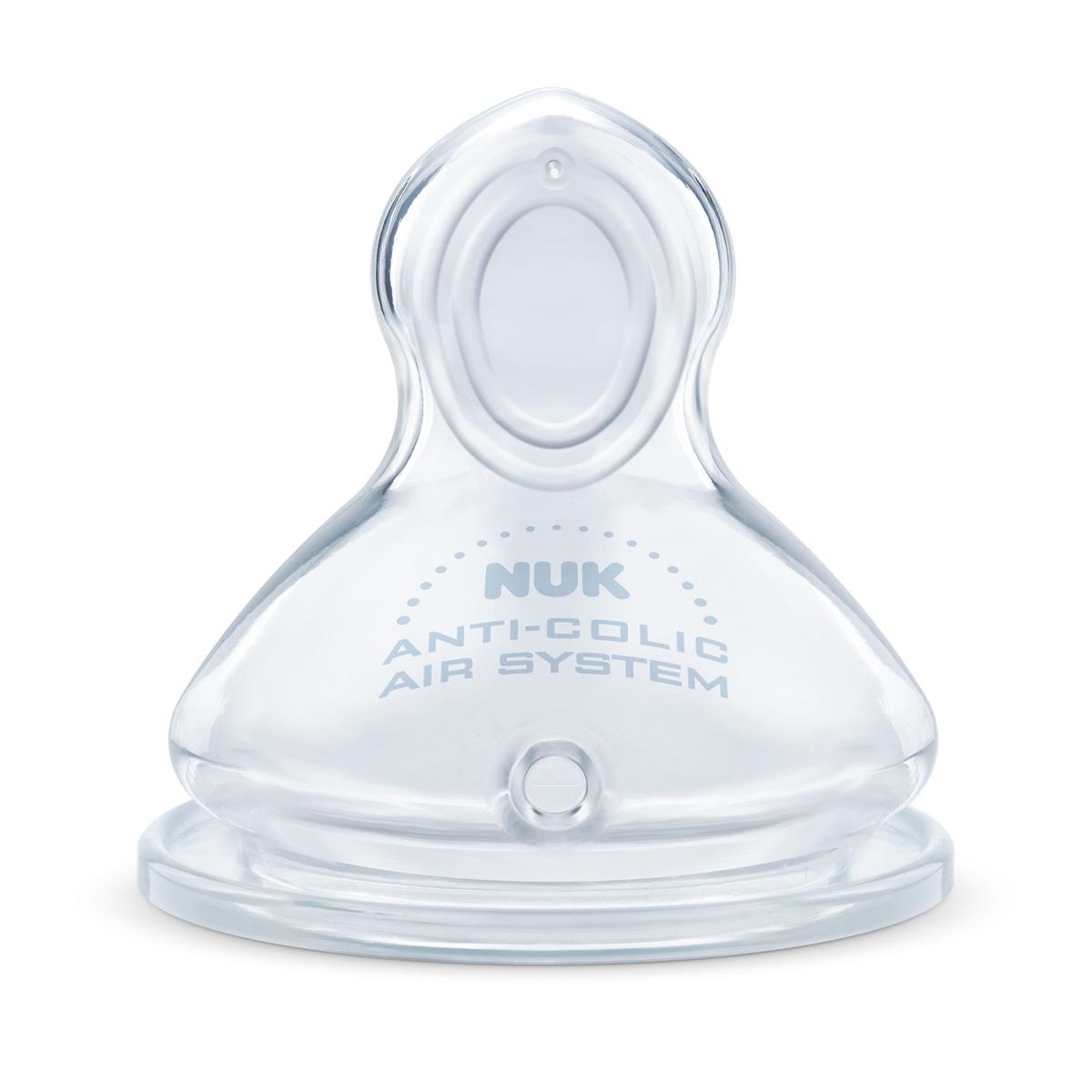 3159921223320 - Nuk - Tétines Silicone Base large SERENITY 6/18 m XL Lait & Céréales