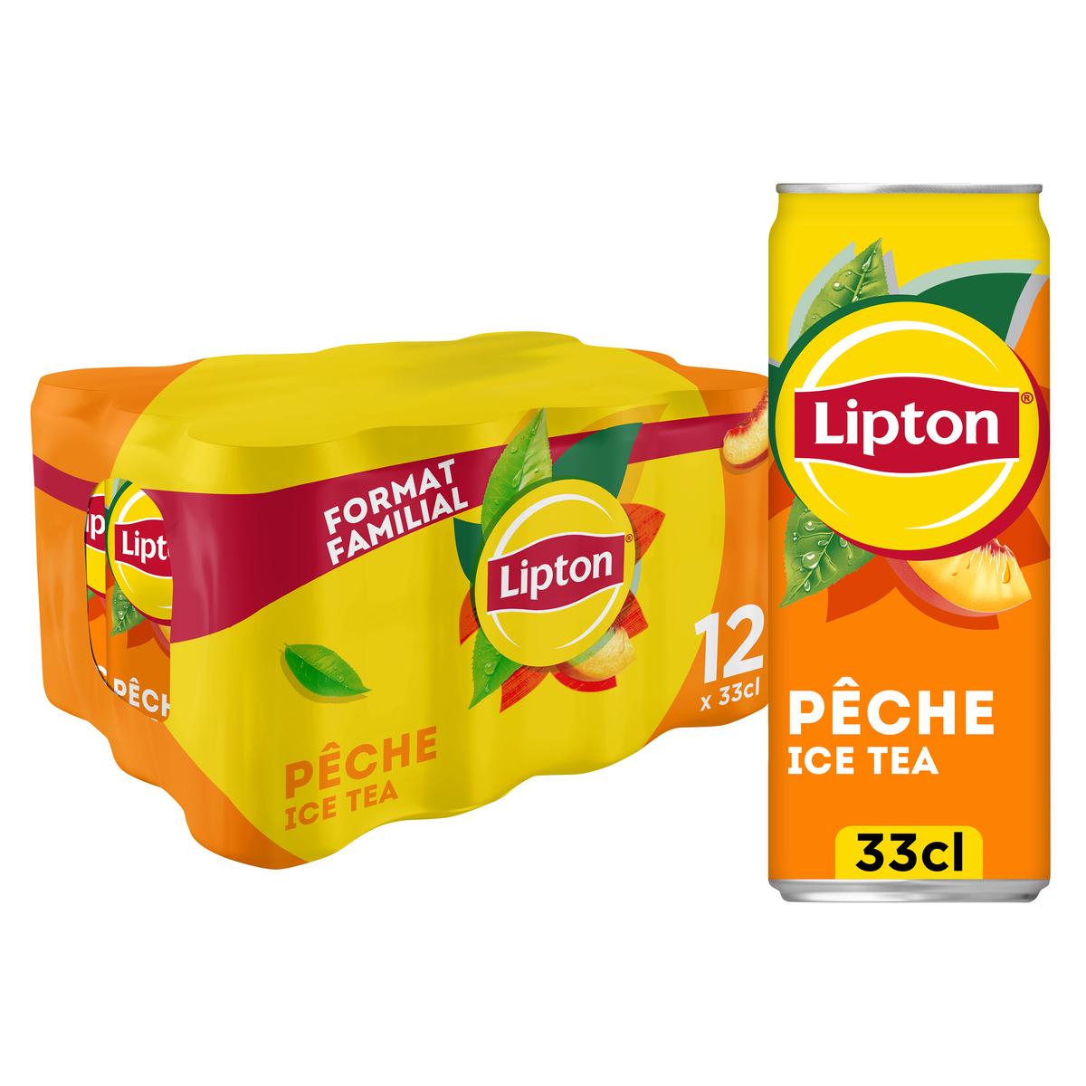 3168930175520 - Lipton - Ice tea pêche