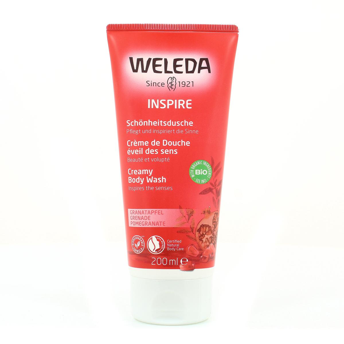 7611916125720 - Weleda - Crème de douche à la grenade