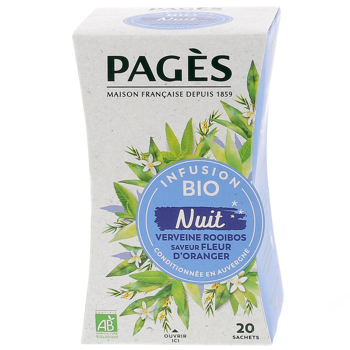 3398984507620 - Pagès - Infusion Nuit Bio