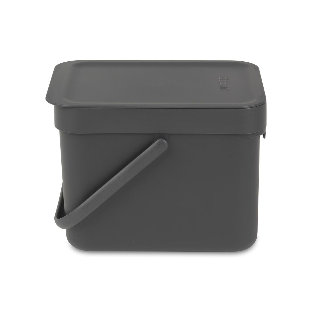 8710755109720 - Brabantia - Poubelle à déchet Sort & Go, 6 litres