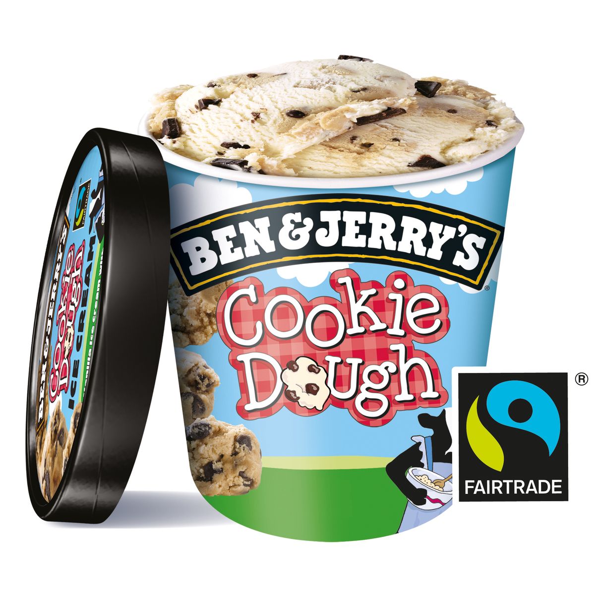 0076840600021 - Ben&Jerry's - Pot crème glacée Cookie Dough 500ml