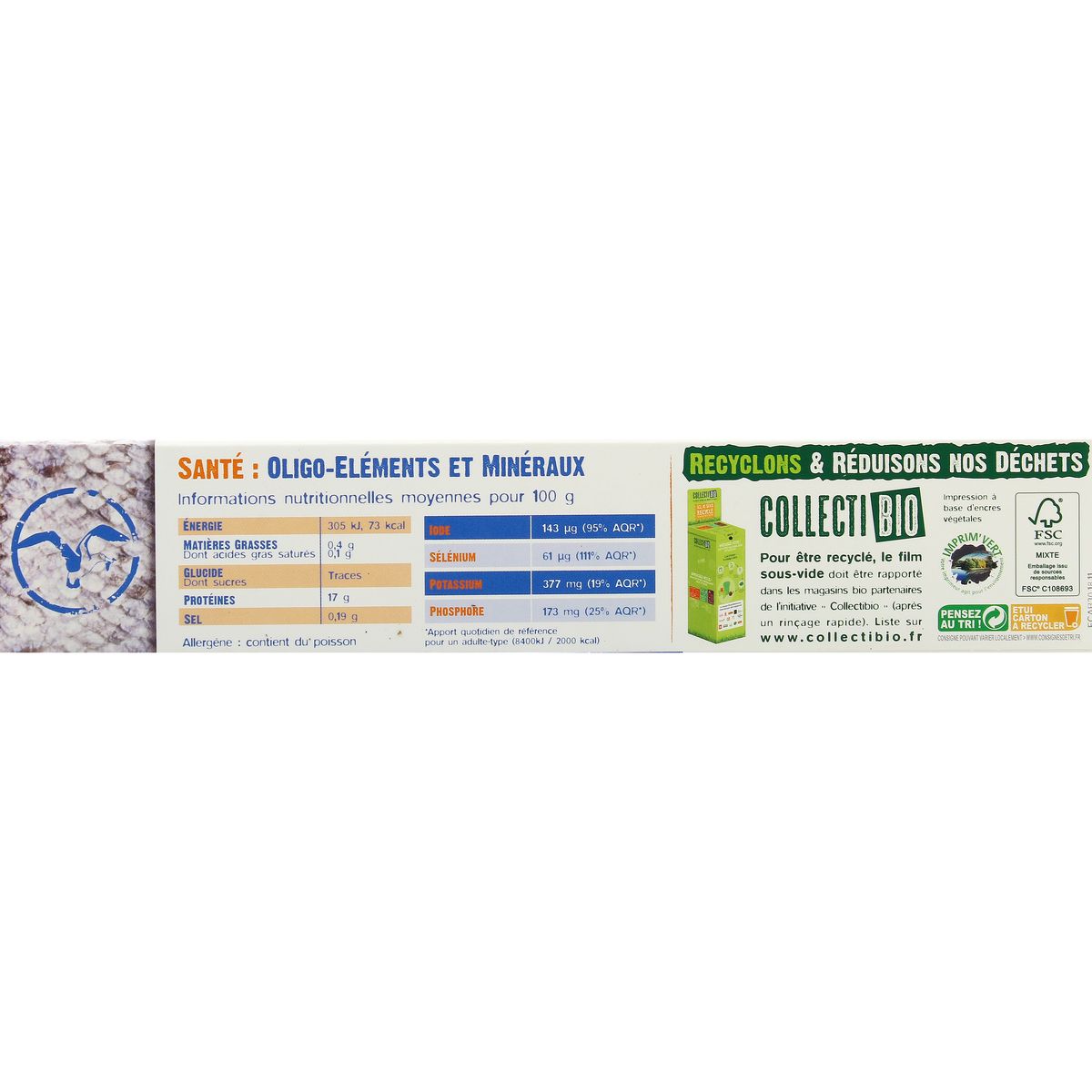 3426434000121 - Food4Good - Pavés de Cabillaud d'Islande MSC sans peau sans arête