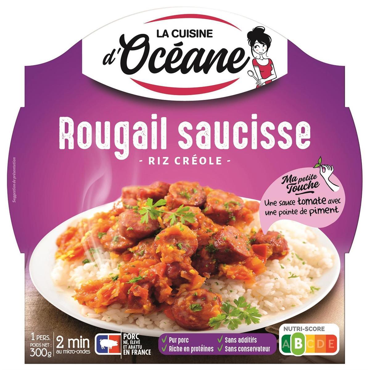 3188720000221 - La Cuisine d'Océane - Rougail saucisses riz créole