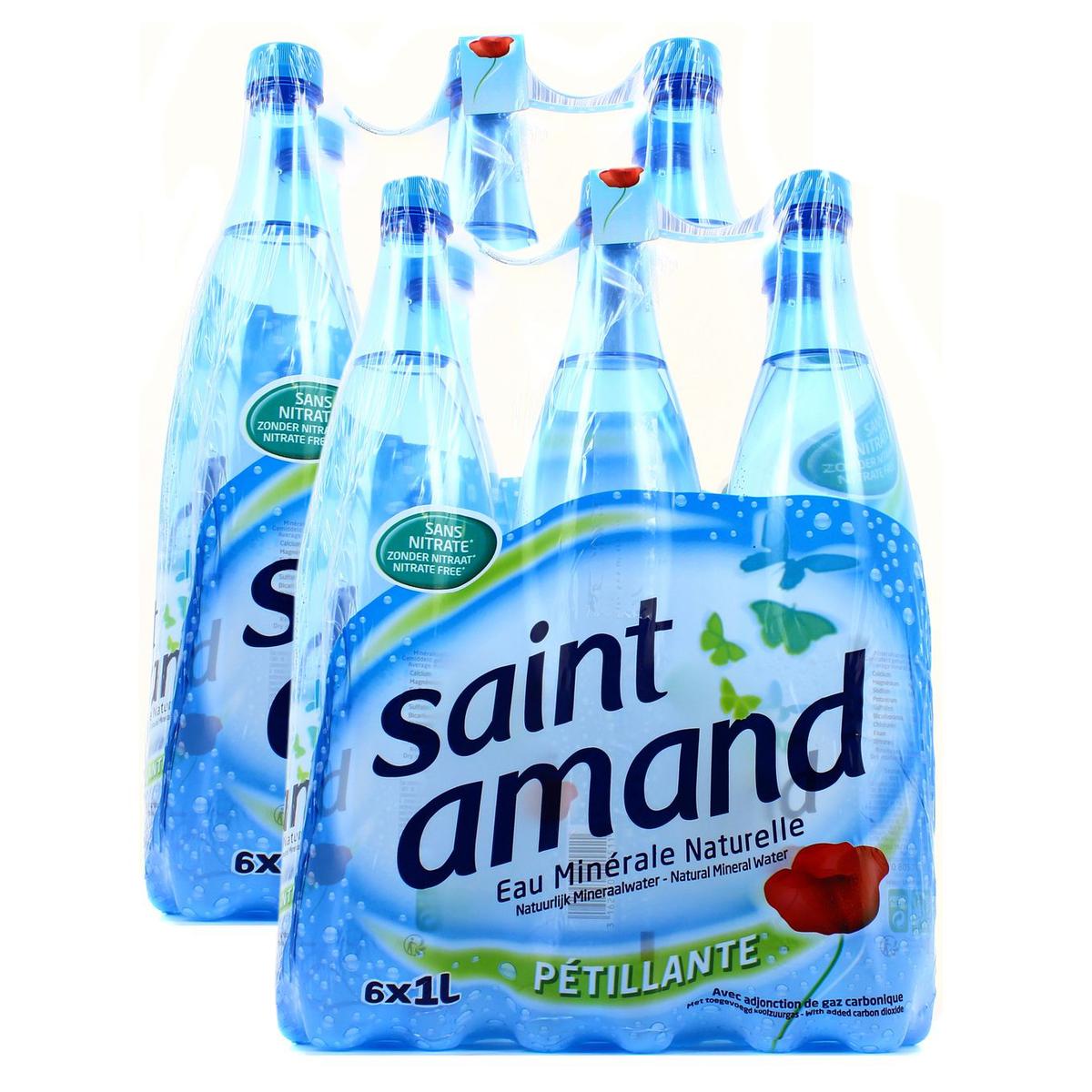Acheter Promotion Saint Amand Eau Gazeuse Lot De 2 Packs De 6x1l