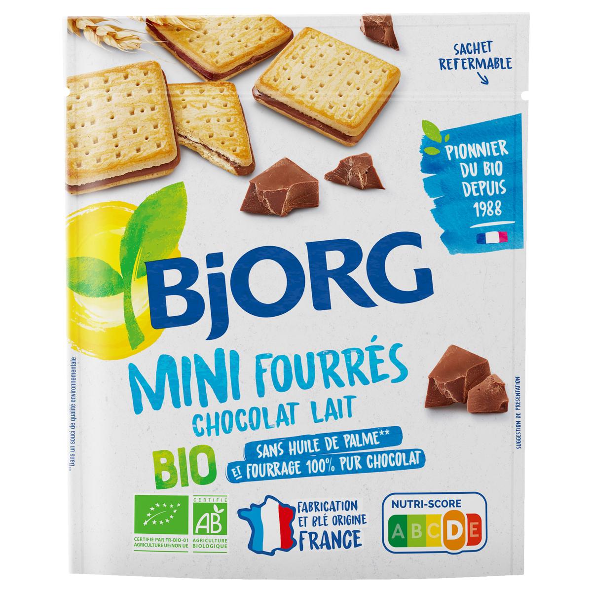 Biscuits Le P'tit Nature bio BJORG : le paquet de 24 - 200 g à