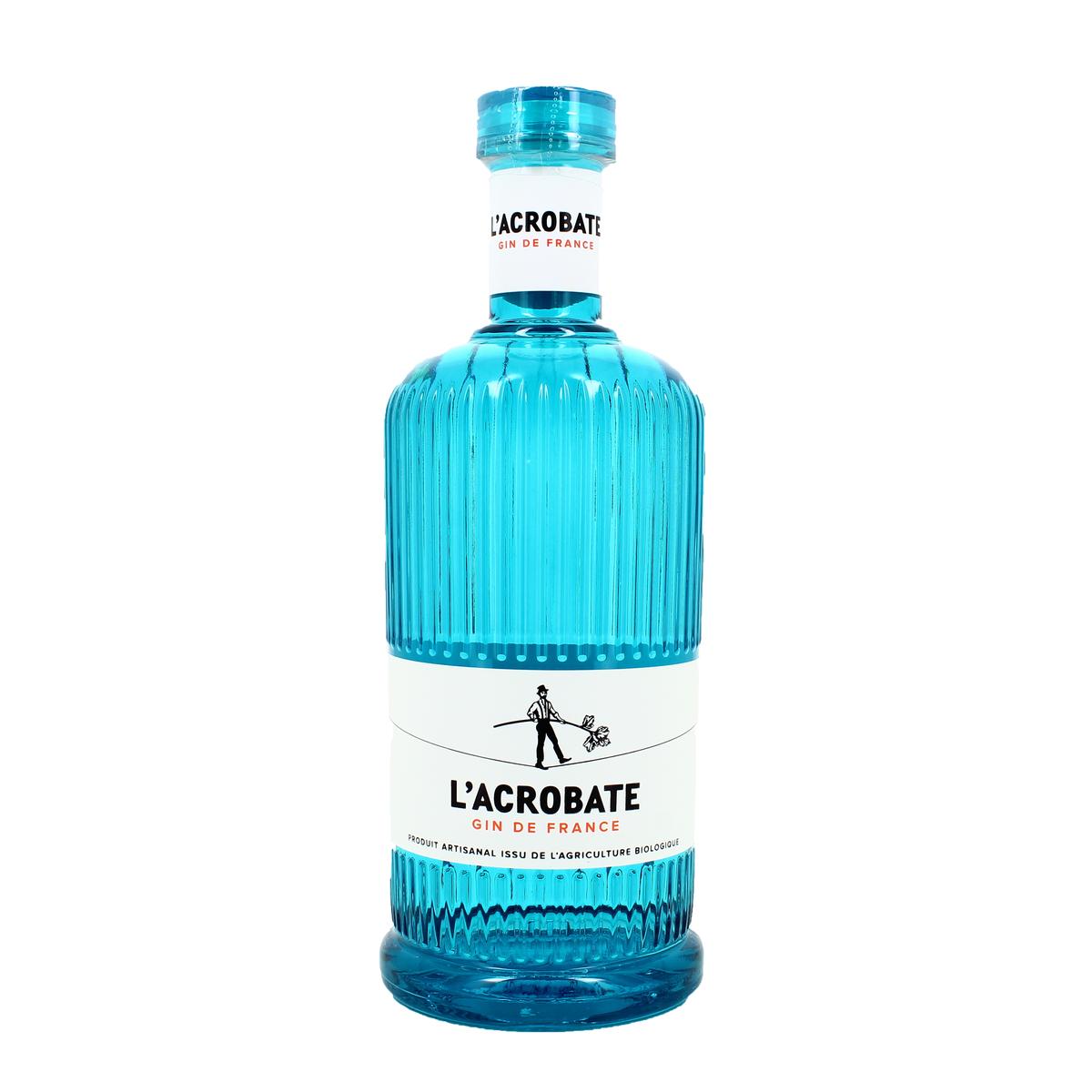 3770005053321 - L'Acrobate - Gin francais à la spiruline bio 44°