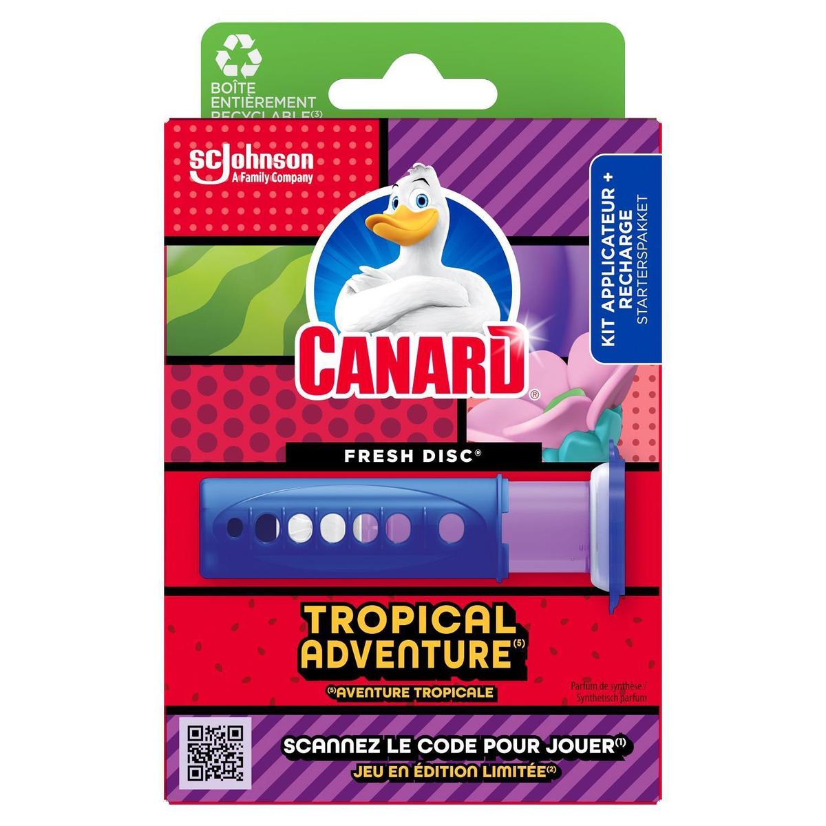 5000204344721 - Canard Fresh - Disque Wc Aventure Tropicale