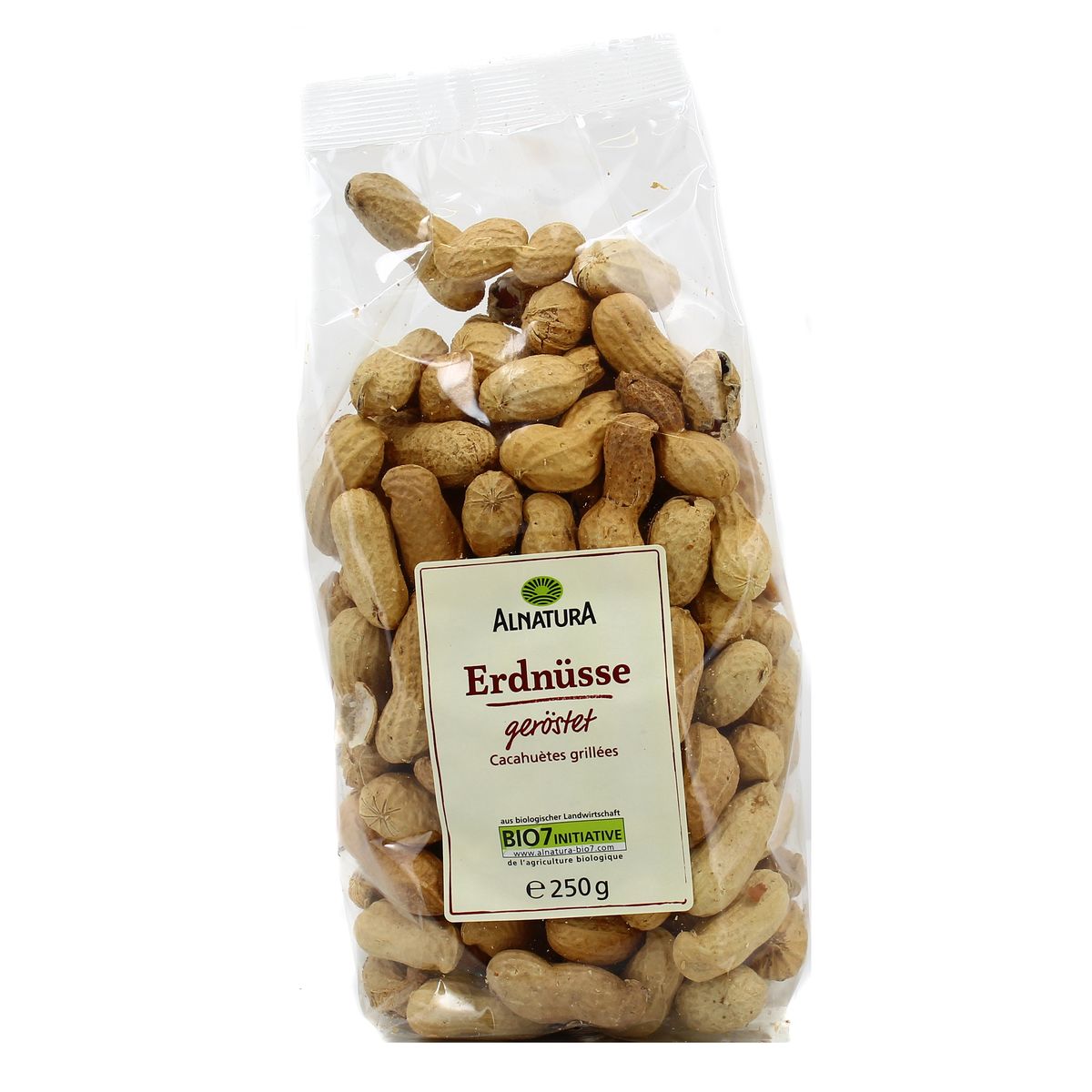 Livraison à domicile Alnatura Cacahuètes grillées en coque bio, 250g