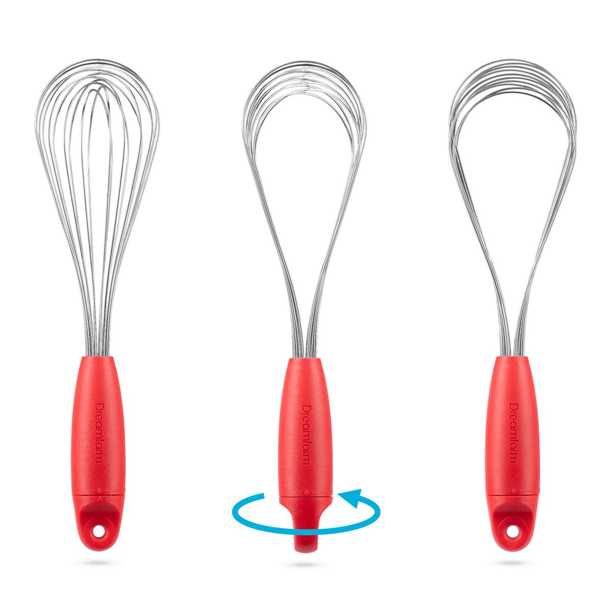 9334084005721 - Mastrad - Fouet rouge pliable