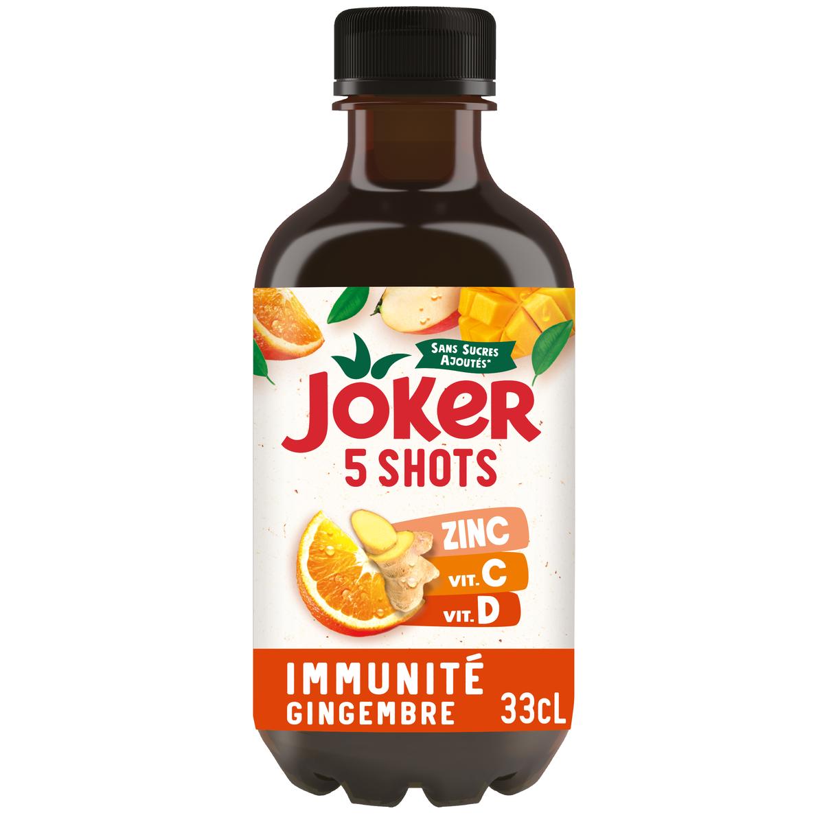 3123349016321 - Joker - Shots Immunité Gingembre