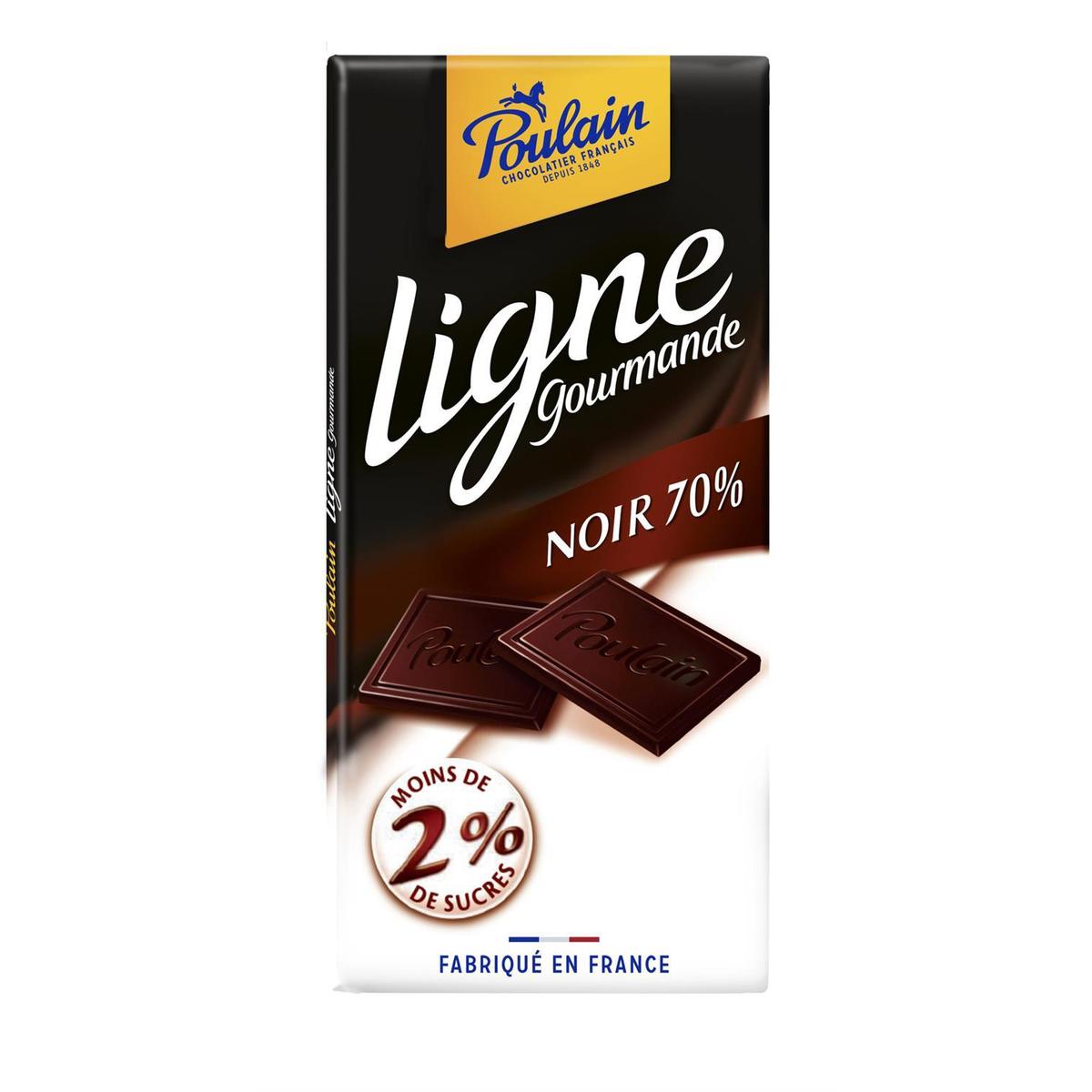 3664346306621 - Poulain - Chocolat Noir 70% Ligne gourmande