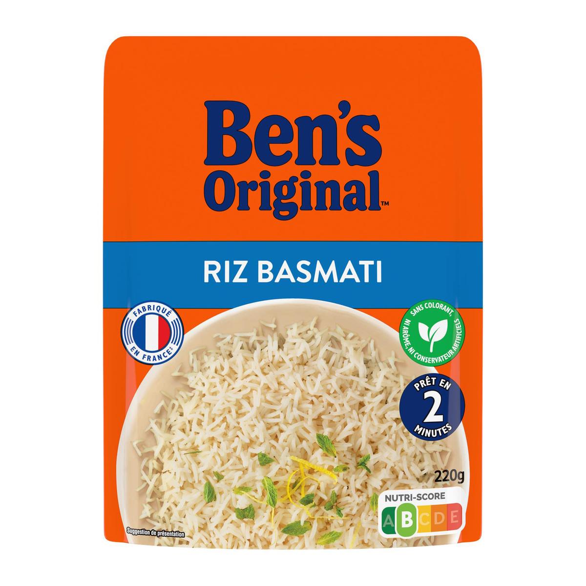 BEN'S ORIGINAL  Riz Express Basmati 220g