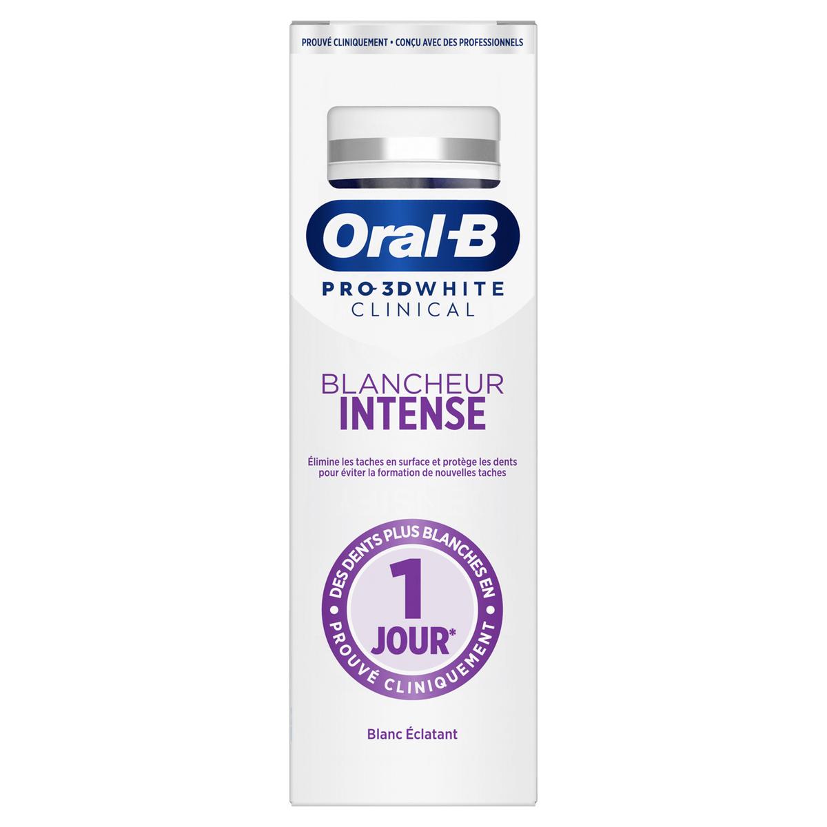 8700216088121 - Oral B - Dentifrice Pro 3D White Blancheur Intense