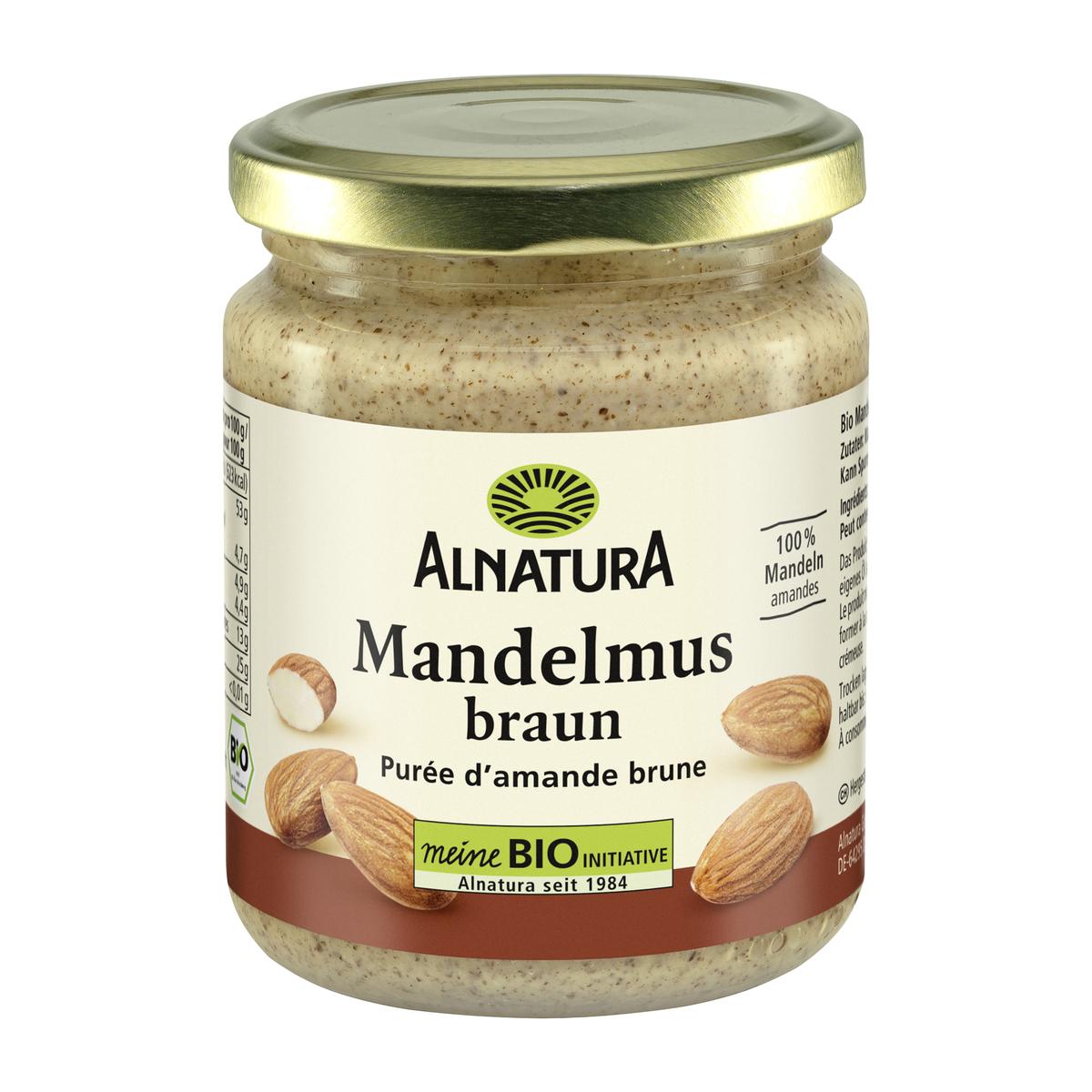4104420179721 - Alnatura - Purée d'amande brune bio